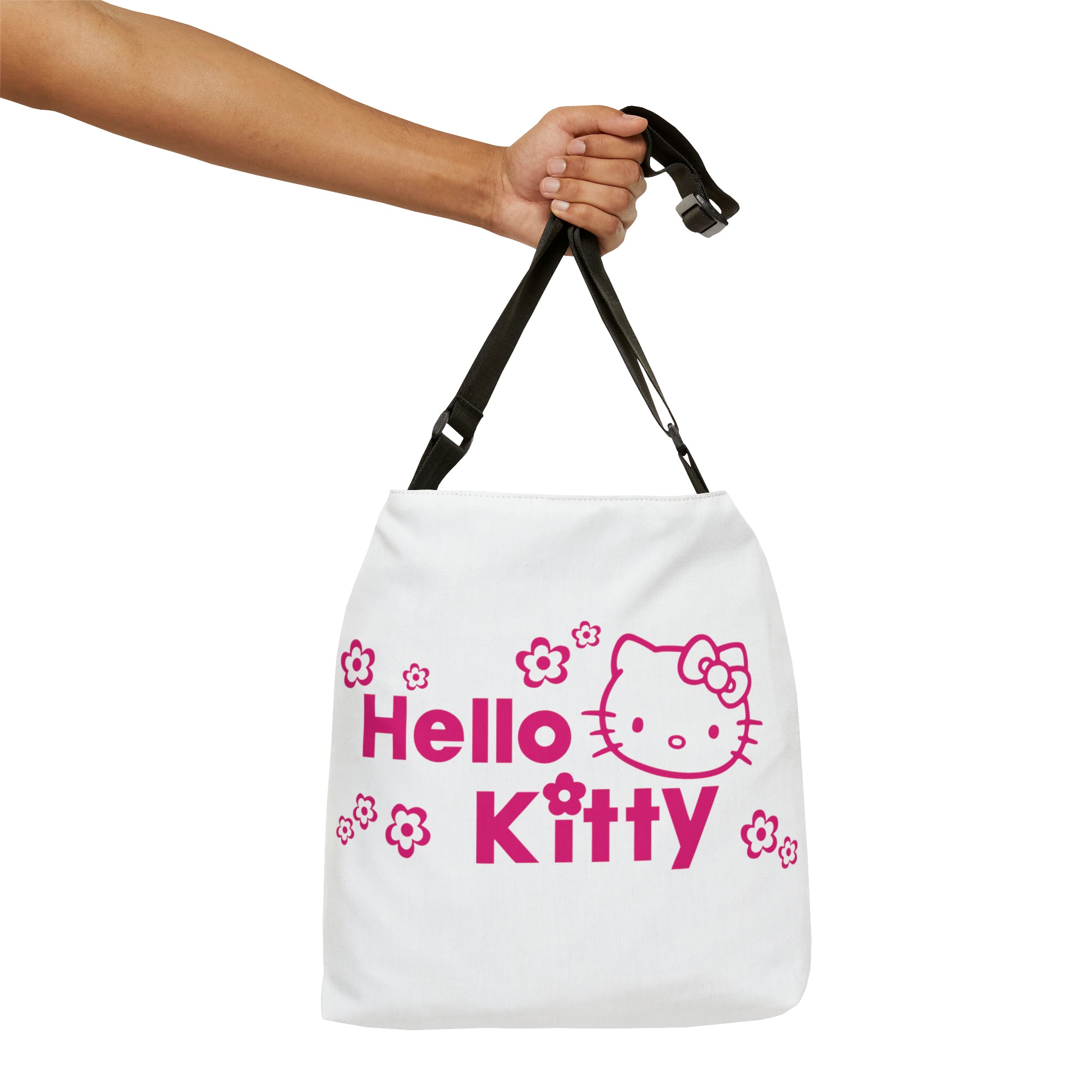 Hello Kitty Adjustable Tote Bag (AOP) - IGZ Clothing 