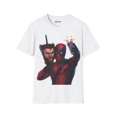 Wolverine and Deadpool Unisex Softstyle T-Shirt - IGZ Clothing 