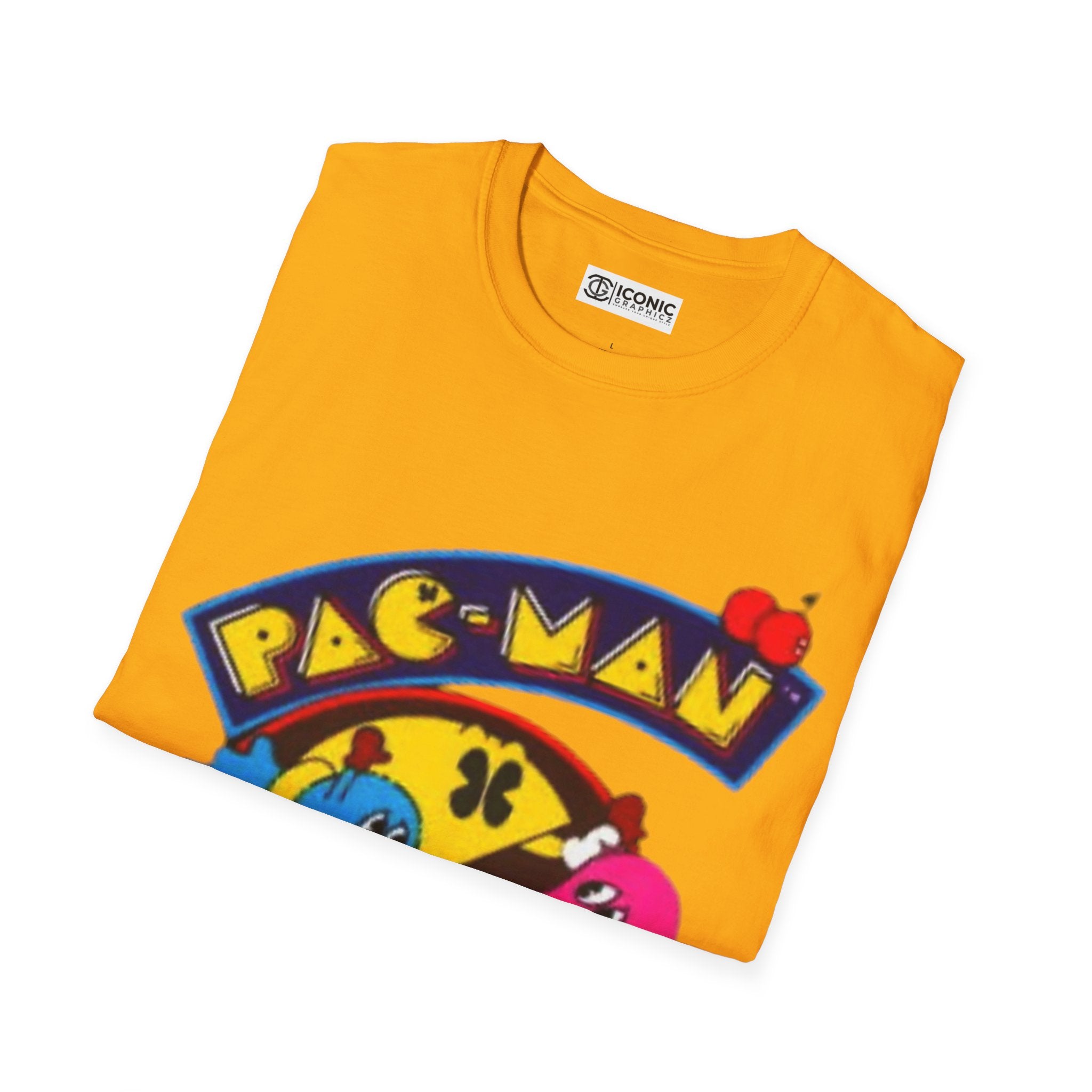 PAC Man Unisex Softstyle T-Shirt - IGZ Clothing 