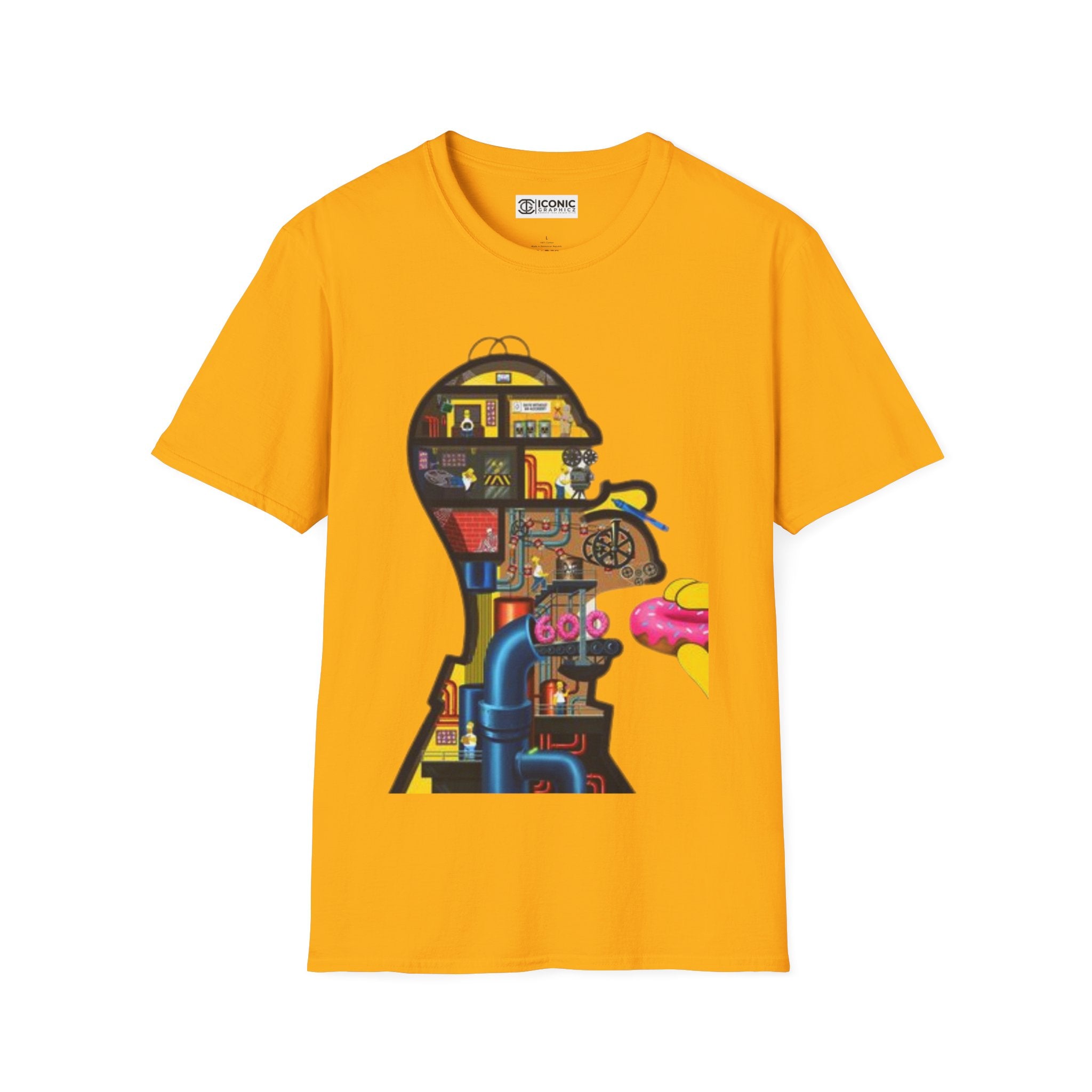 Simpsons Unisex Softstyle T-Shirt - IGZ Clothing 