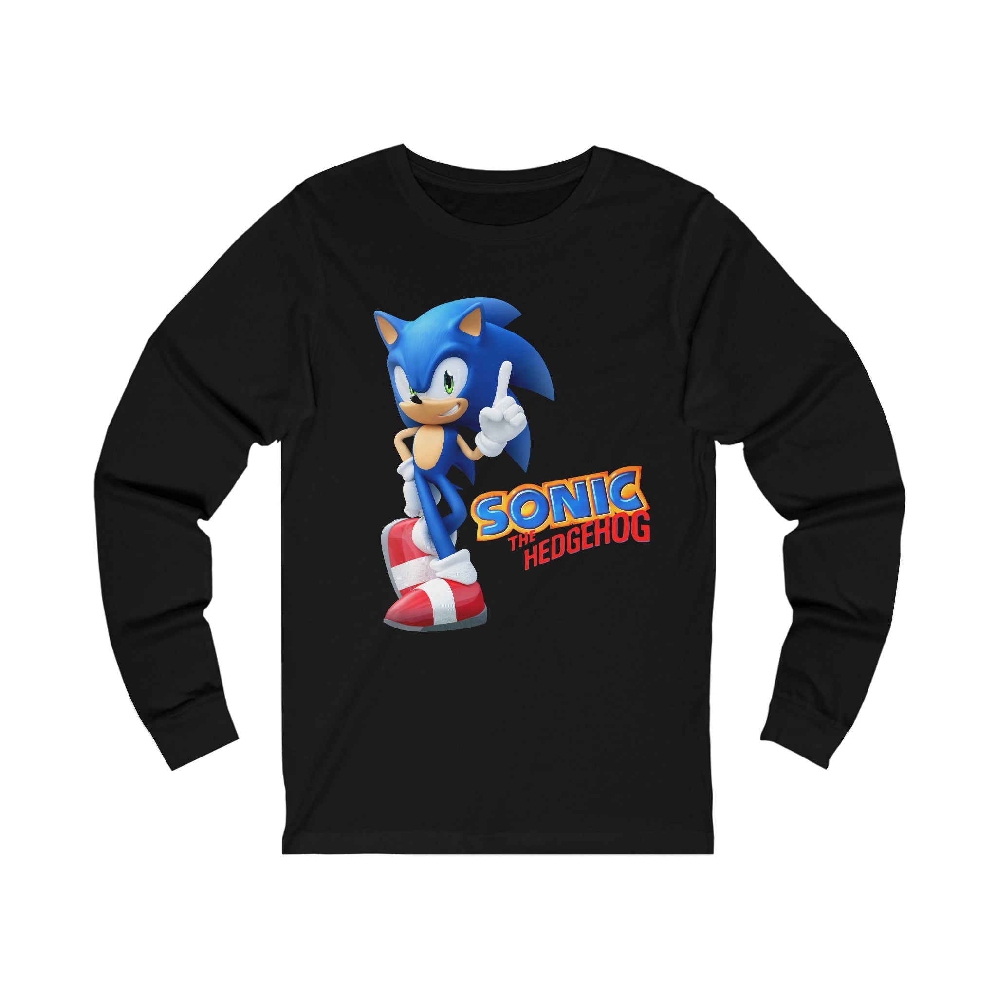 Sonic Unisex Jersey Long Sleeve Tee - IGZ Clothing 