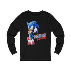 Sonic Unisex Jersey Long Sleeve Tee - IGZ Clothing 