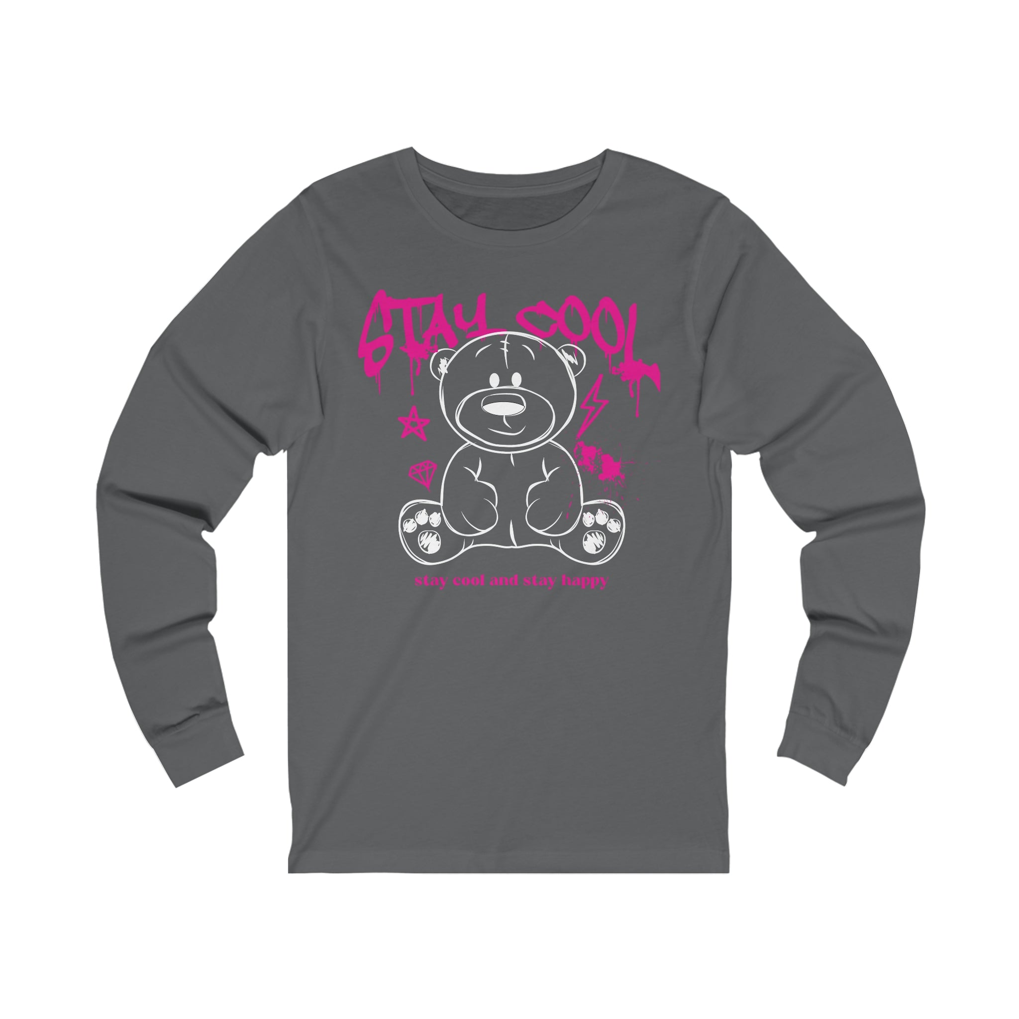 Bears Unisex Jersey Long Sleeve Tee - IGZ Clothing 