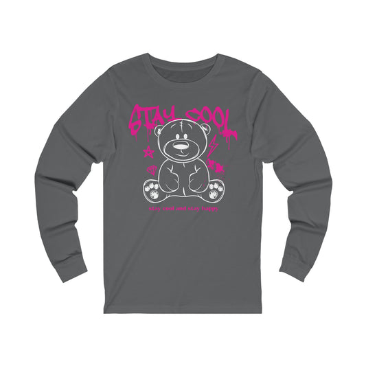 Bears Unisex Jersey Long Sleeve Tee - IGZ Clothing 