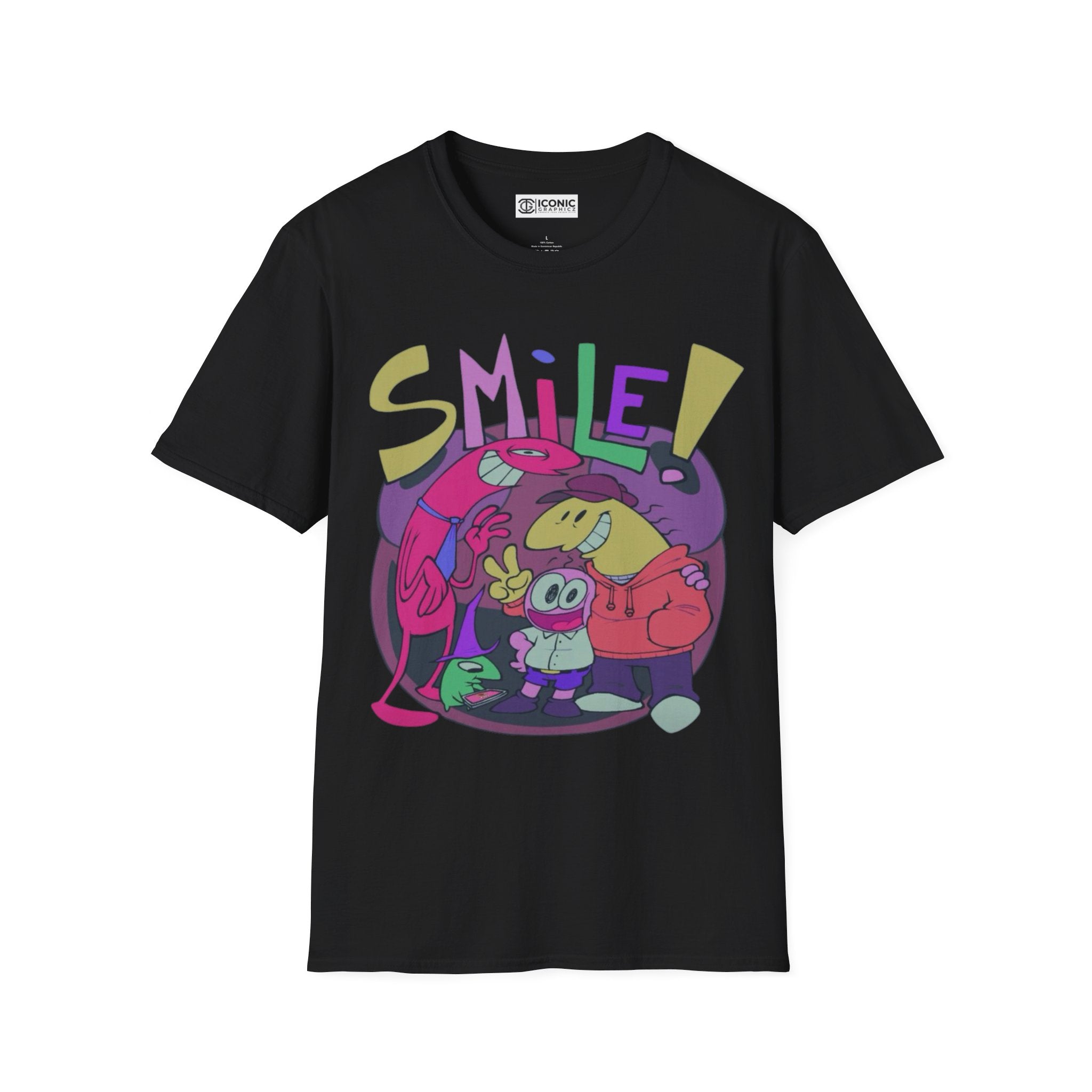 Smiling Friends Unisex Softstyle T-Shirt - IGZ Clothing 