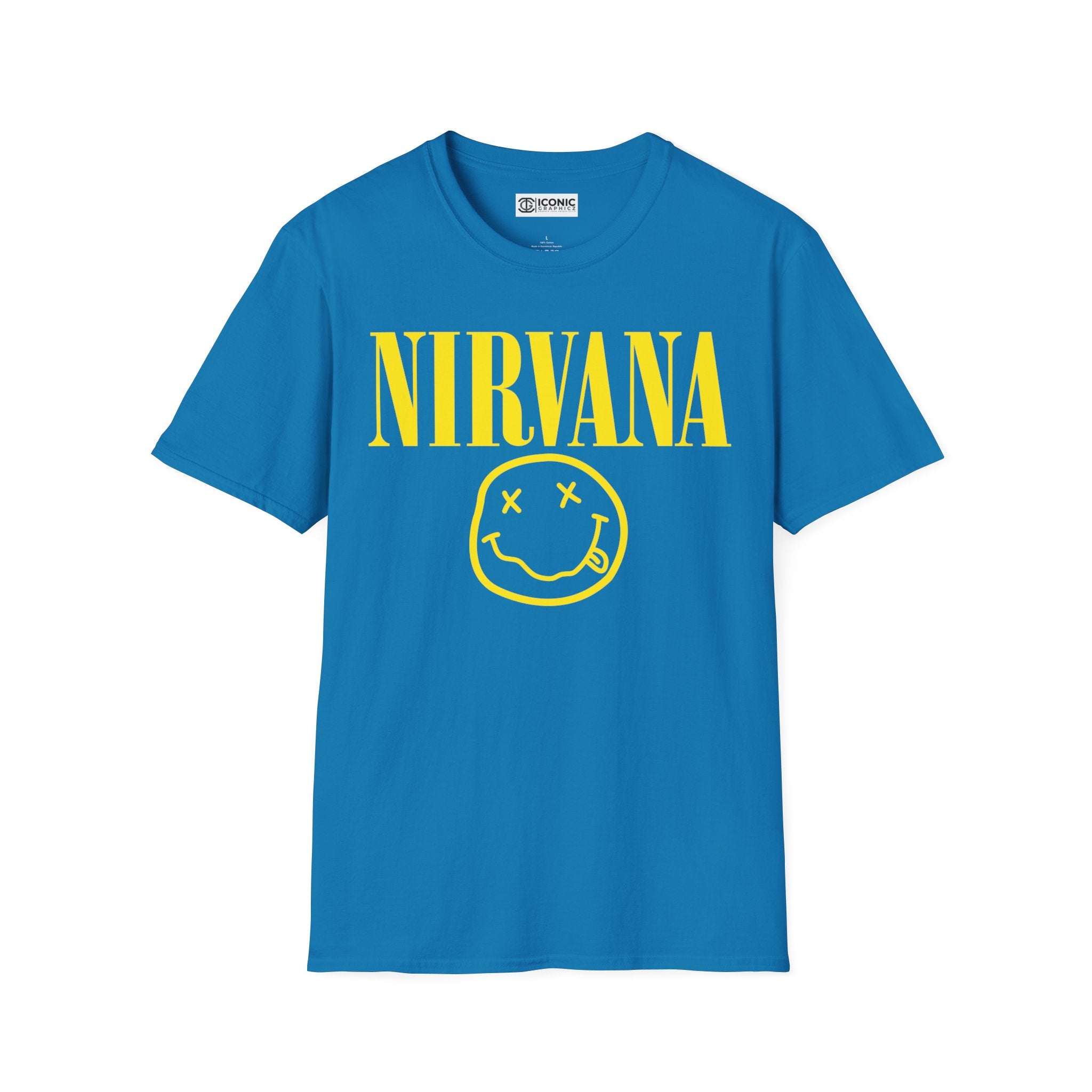 Nirvana Unisex Softstyle T-Shirt - IGZ Clothing 