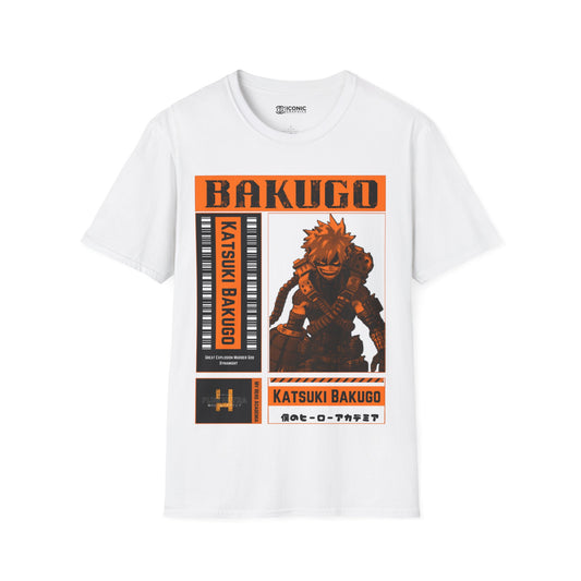 Bakugo Unisex Softstyle T-Shirt - IGZ Clothing 