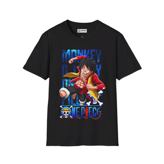 Luffy Unisex Softstyle T-Shirt - IGZ Clothing 