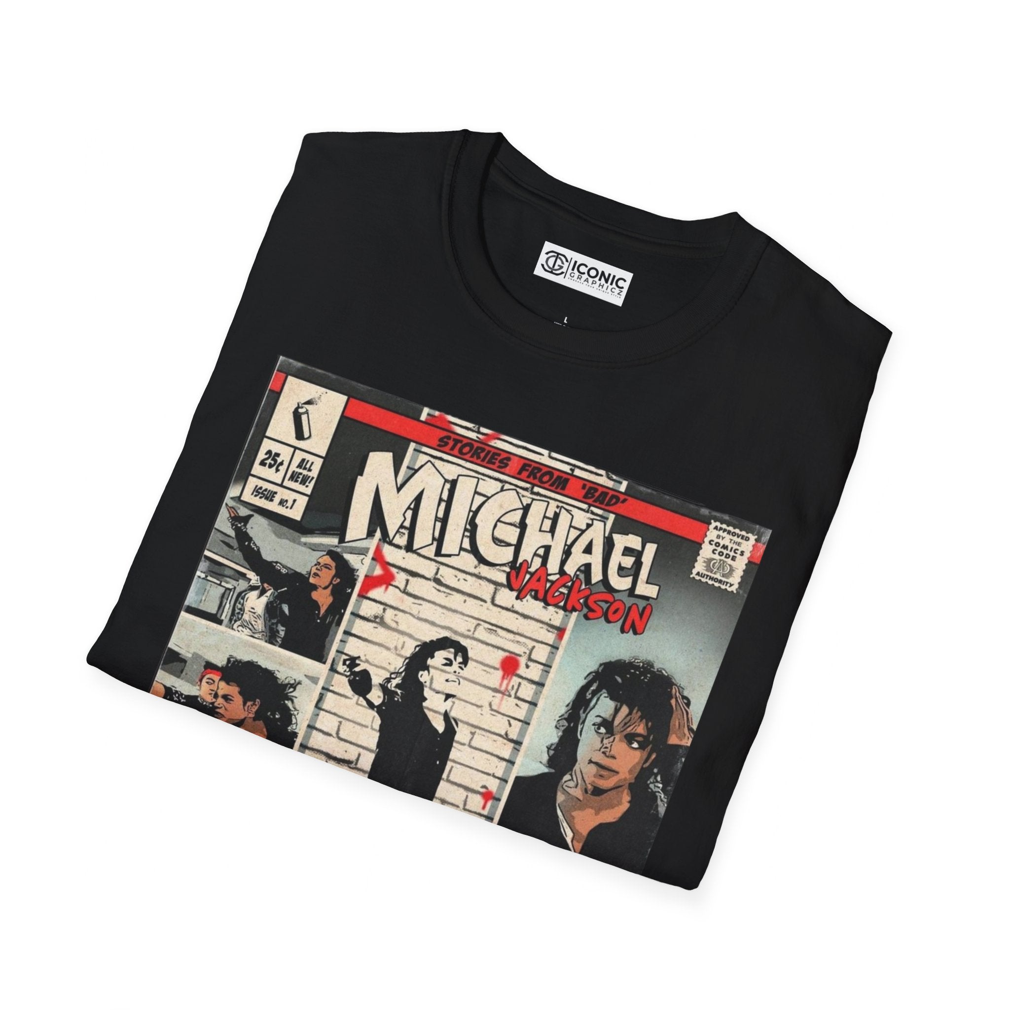 Micheal Jackson Unisex Softstyle T-Shirt - IGZ Clothing 