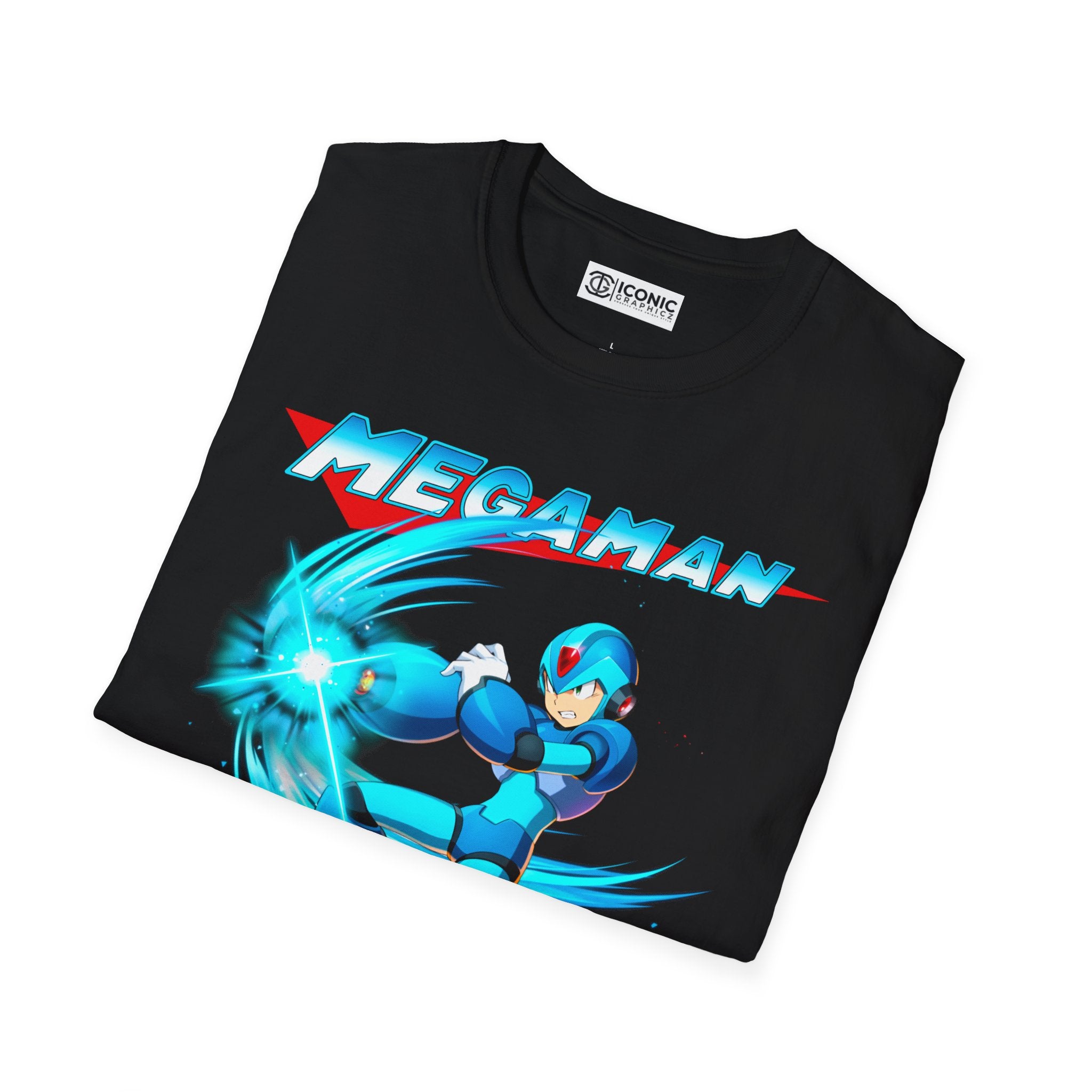 Megaman Unisex Softstyle T-Shirt - IGZ Clothing 