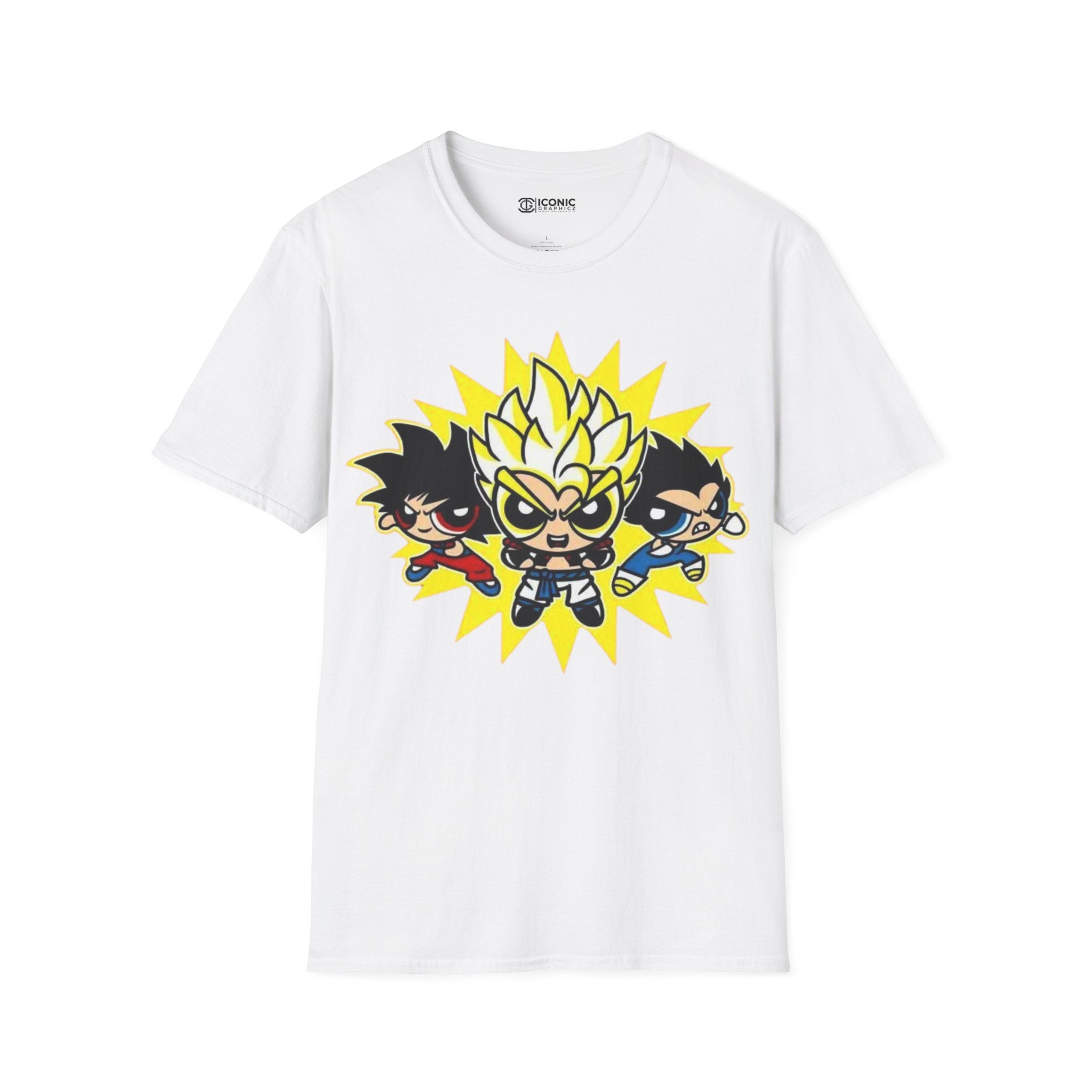 Goku and Vegeta Unisex Softstyle T-Shirt - IGZ Clothing 