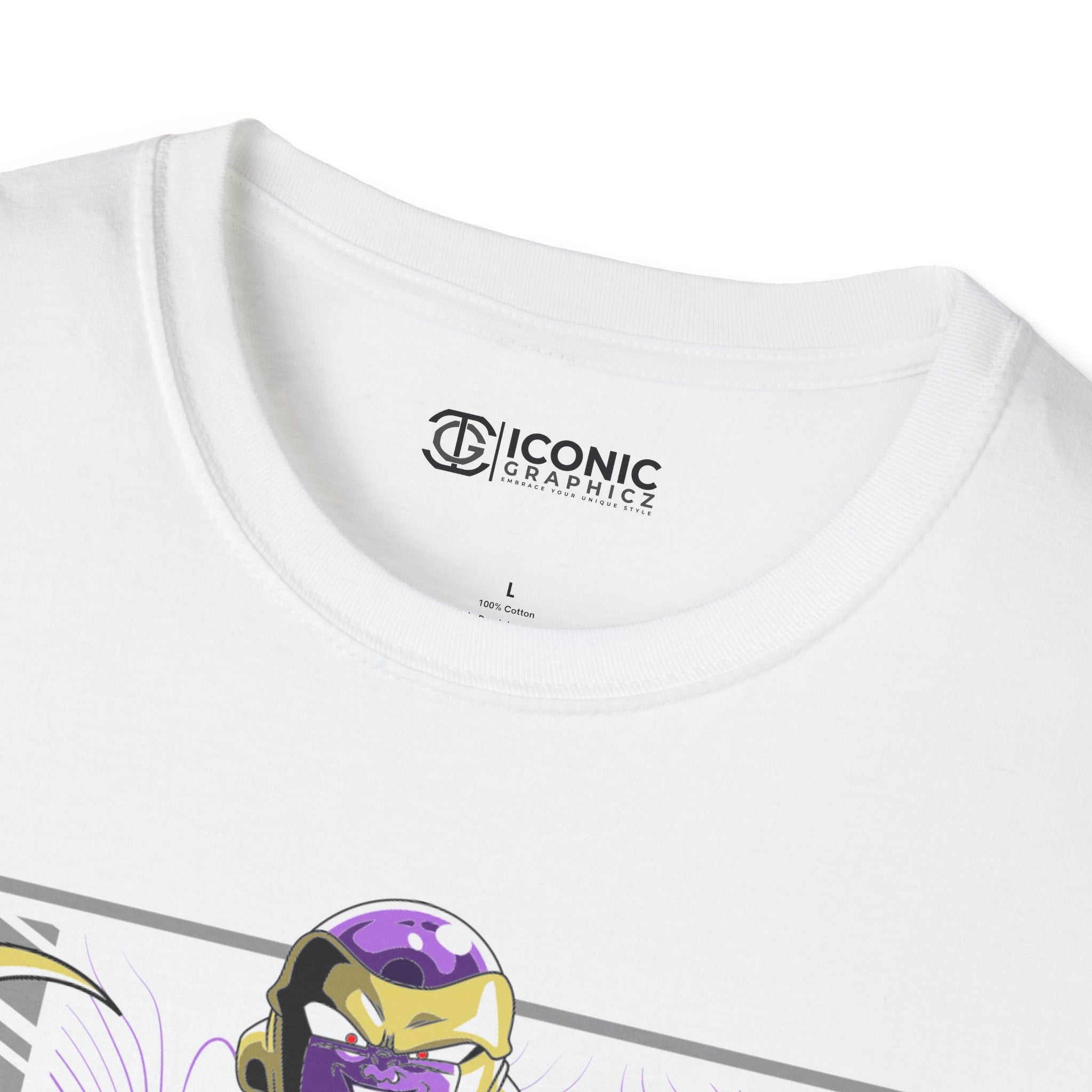 Golden Frieza Unisex Softstyle T-Shirt - IGZ Clothing 