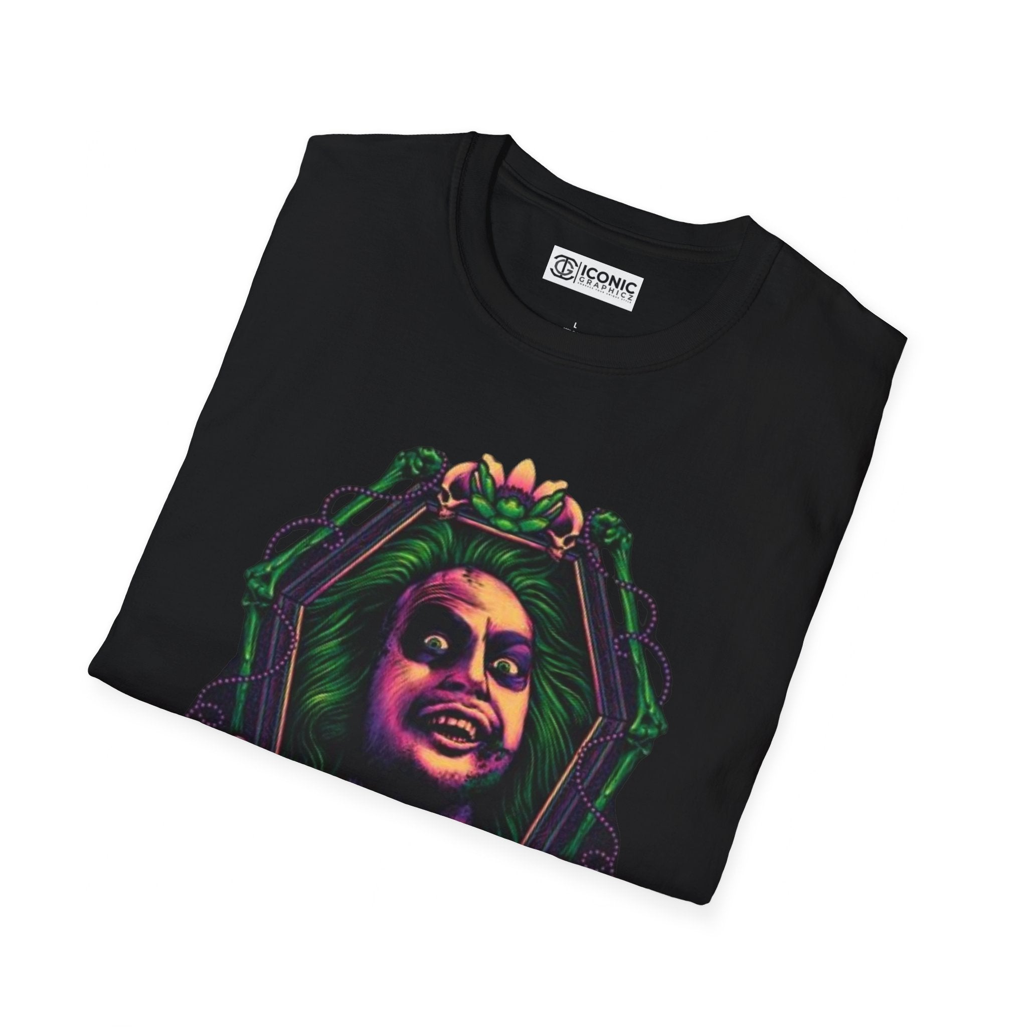 Beetlejuice Unisex Softstyle T-Shirt - IGZ Clothing 