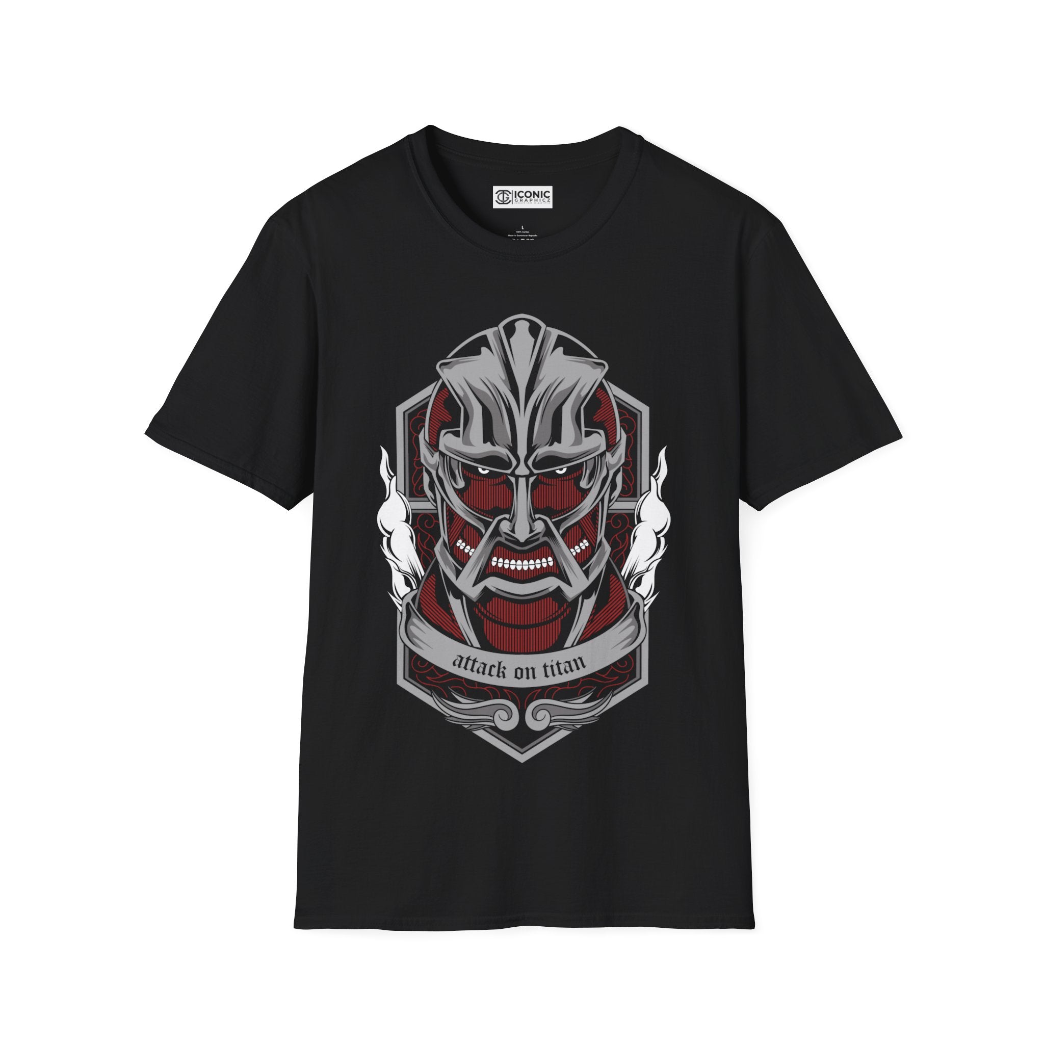 Colossal Titan Unisex Softstyle T-Shirt - IGZ Clothing 