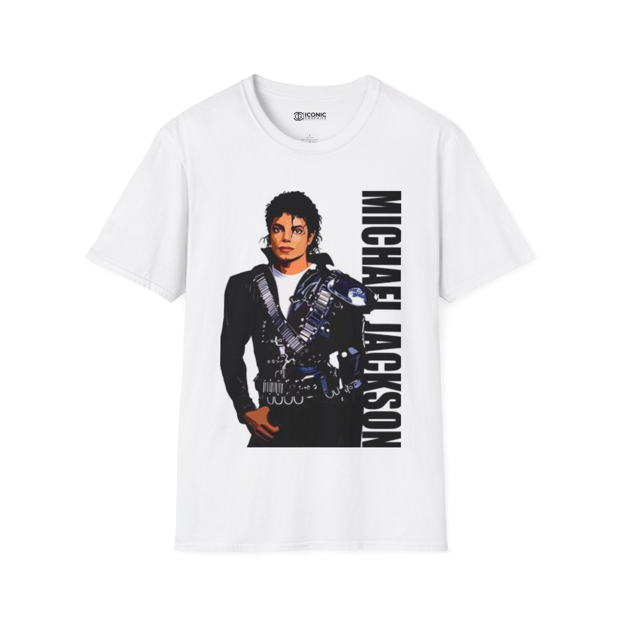 Micheal Jackson Unisex Softstyle T-Shirt - IGZ Clothing 