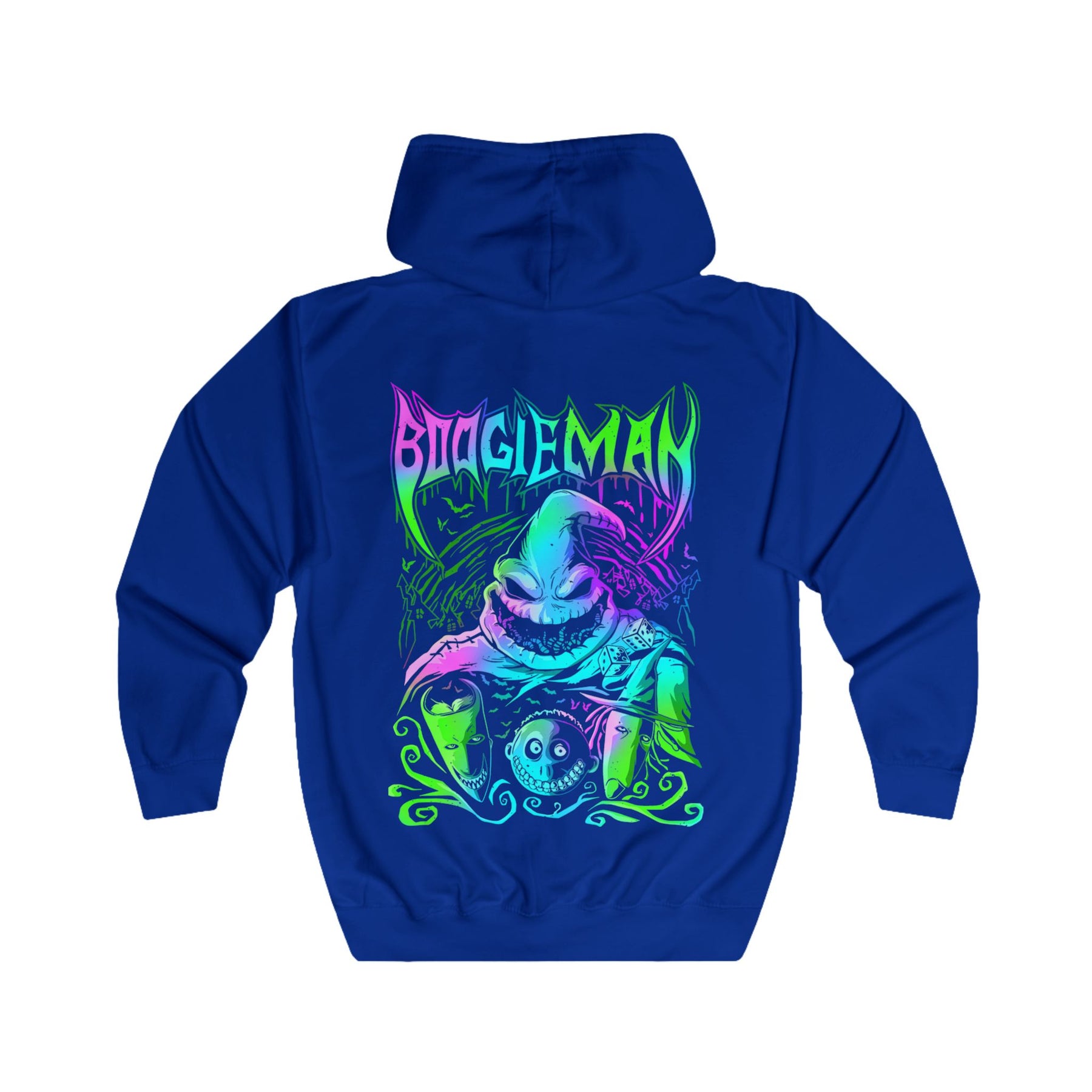 Oogie Boogie Unisex Full Zip Hoodie