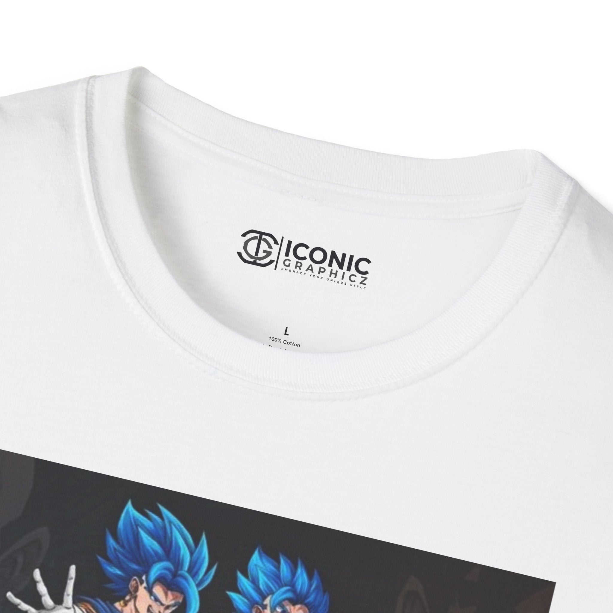 Goku and Vegeta Unisex Softstyle T-Shirt - IGZ Clothing 