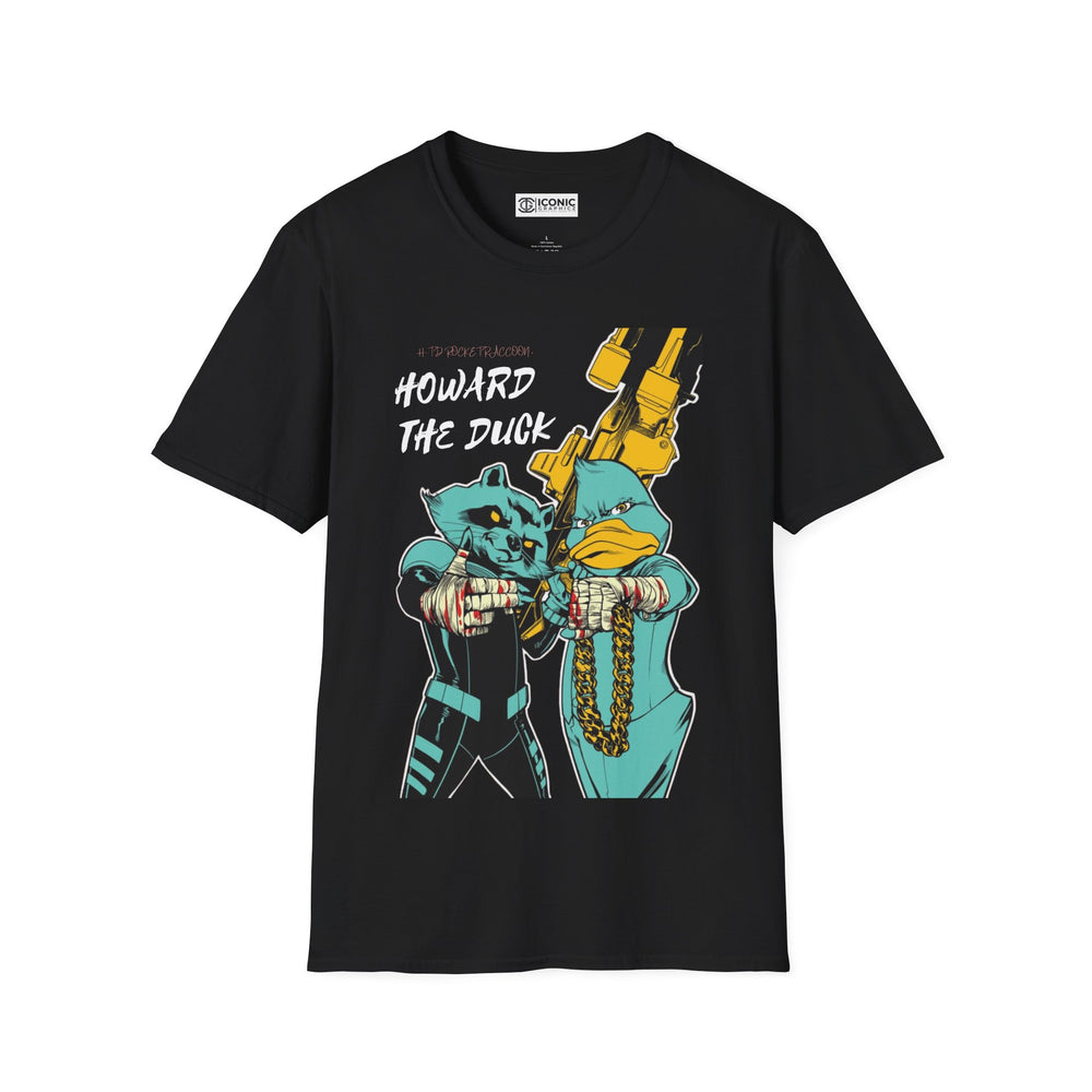 Howard the Duck and Rocket Raccoon T-Shirt - 