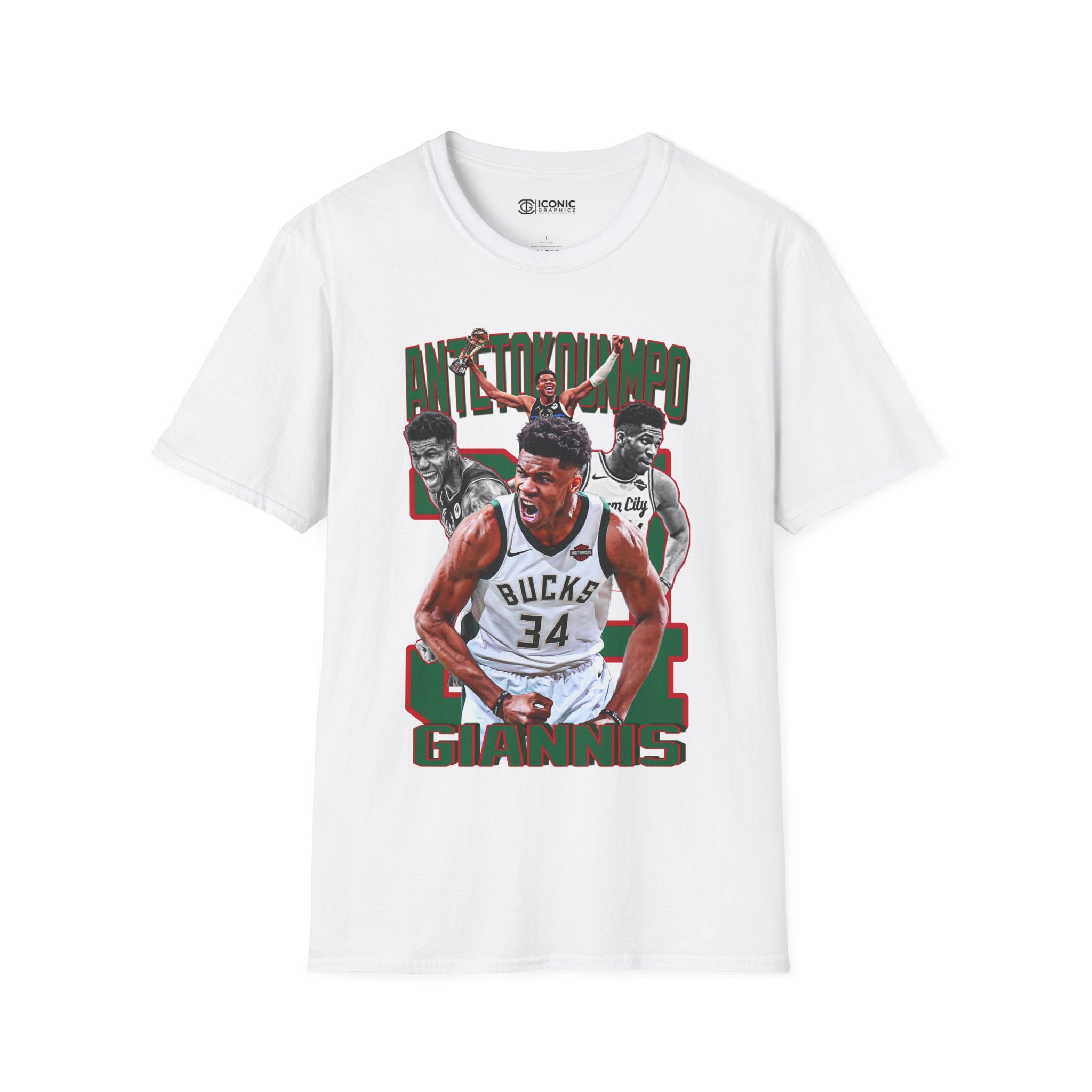 NBA Unisex Softstyle T-Shirt - IGZ Clothing 