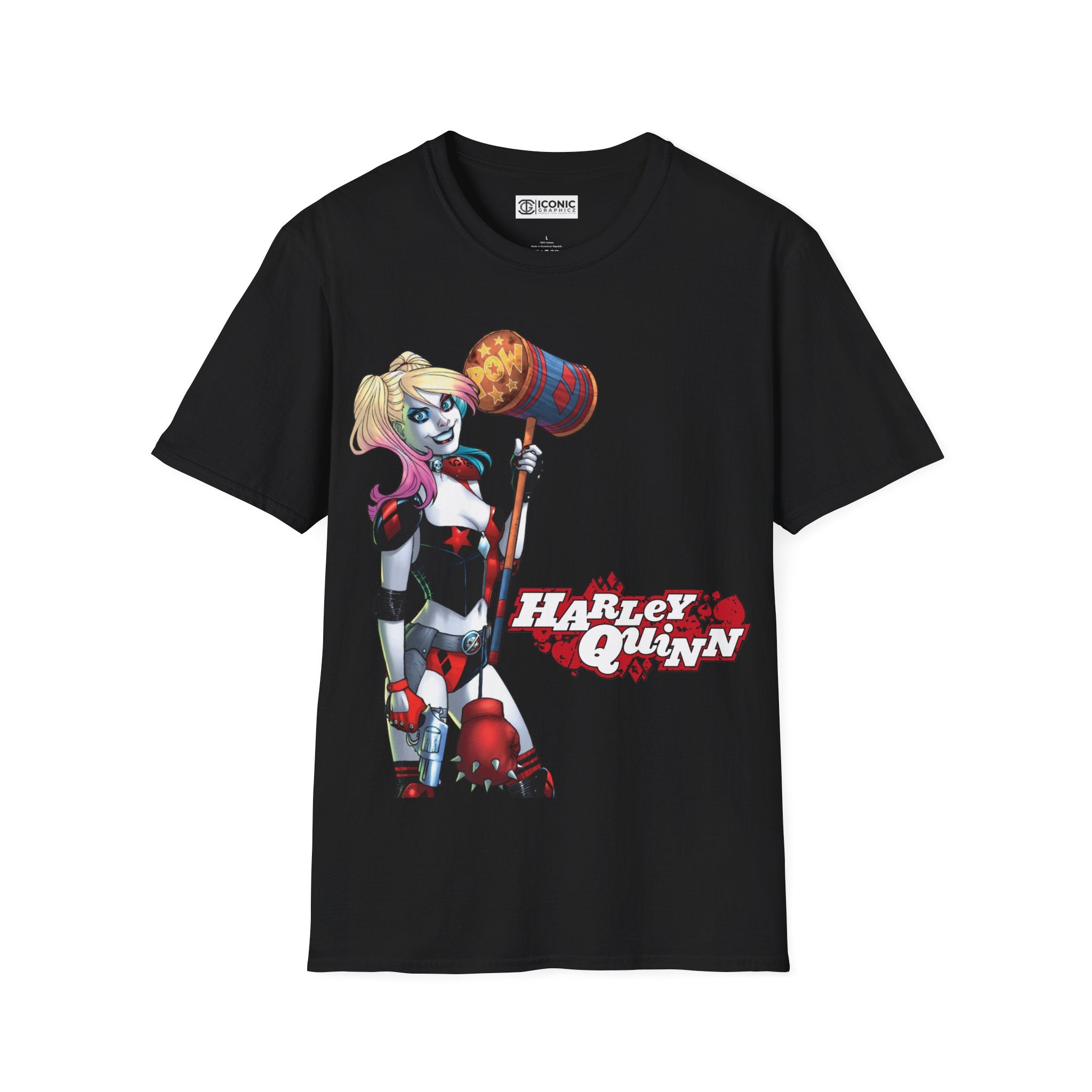 Harley Quinn Unisex Softstyle T-Shirt - IGZ Clothing 