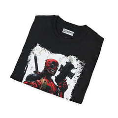 Deadpool Unisex Softstyle T-Shirt - IGZ Clothing 