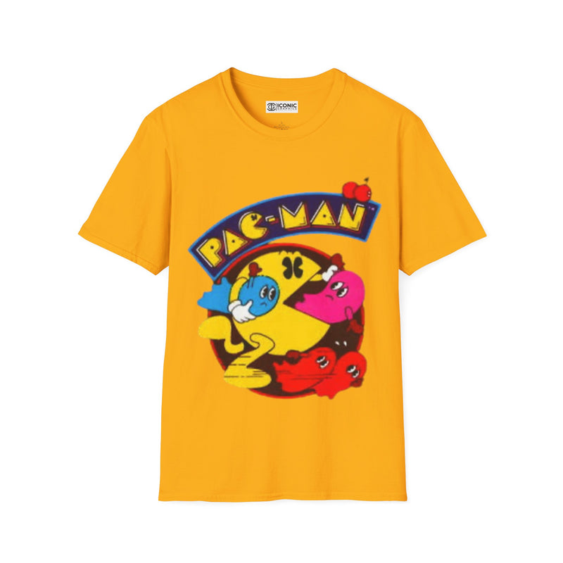 PAC Man Unisex Softstyle T-Shirt - IGZ Clothing 