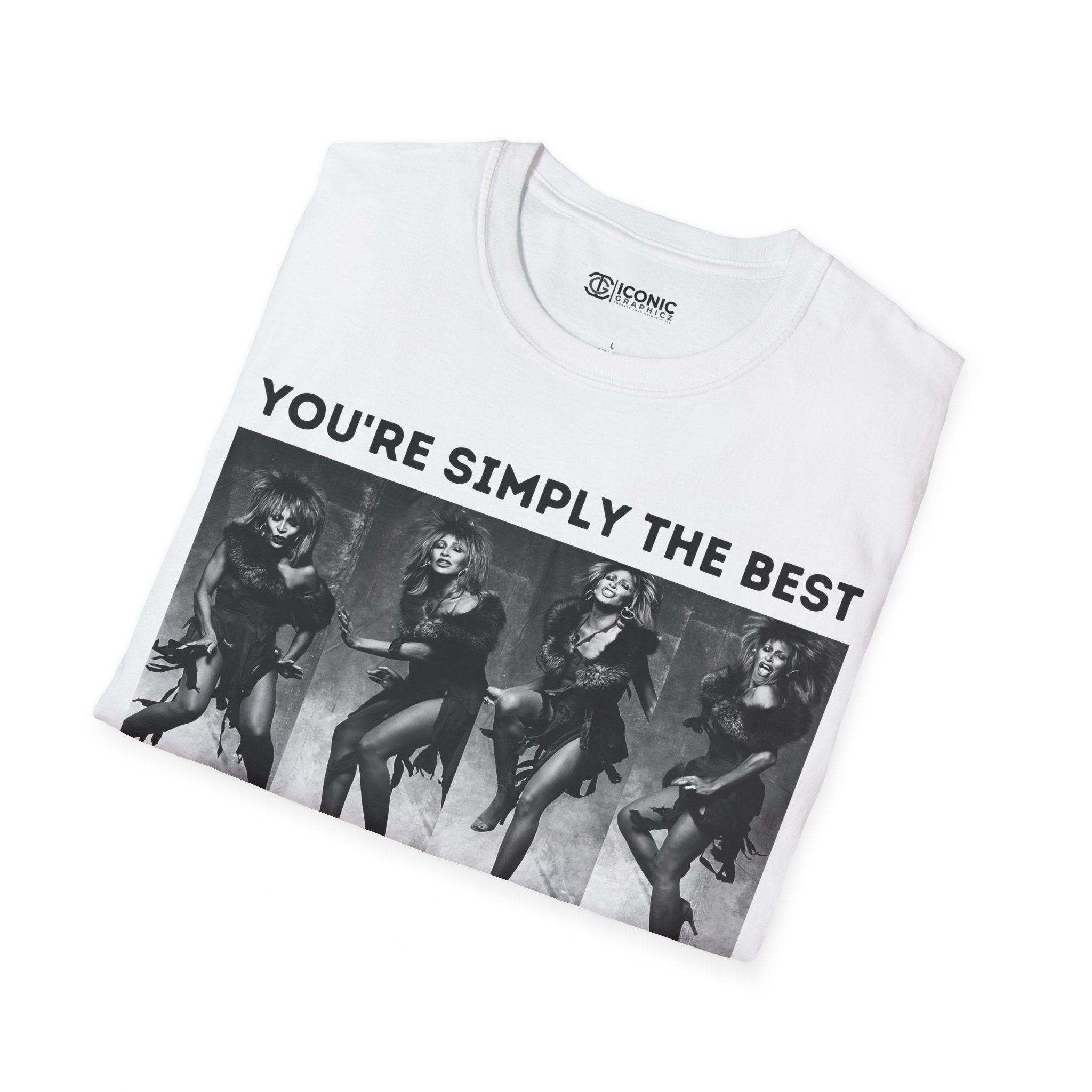 Tina Turner Unisex Softstyle T-Shirt - IGZ Clothing 