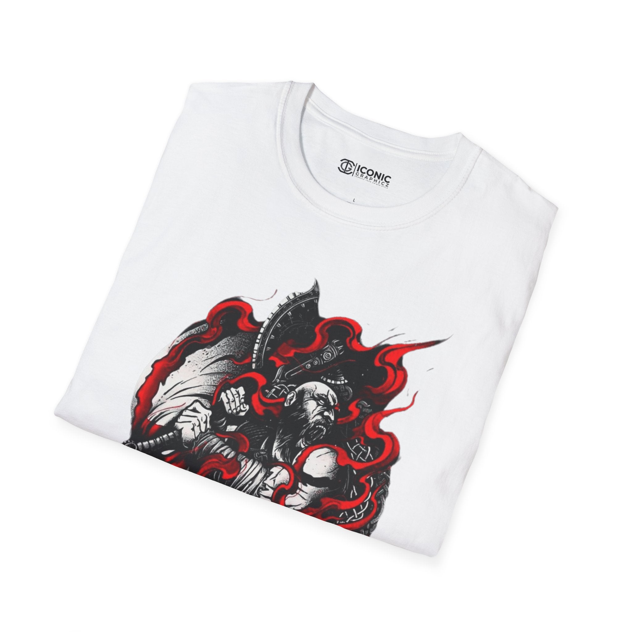 Kratos Unisex Softstyle T-Shirt - IGZ Clothing 