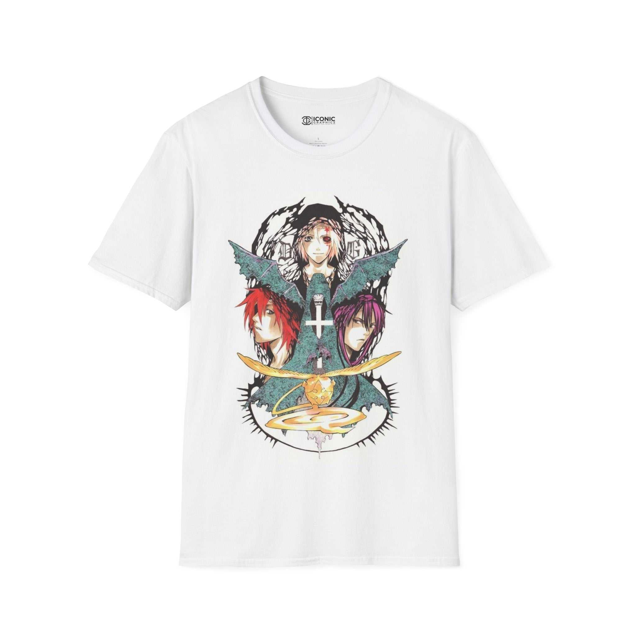 D Gray-man Unisex Softstyle T-Shirt - IGZ Clothing 