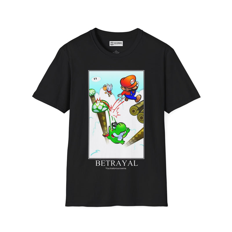 Mario Unisex Softstyle T-Shirt - IGZ Clothing 