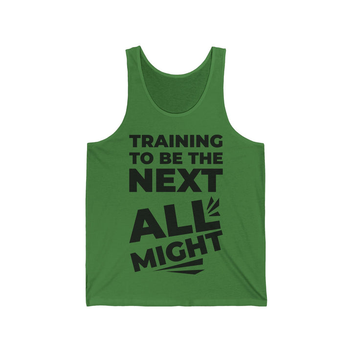 Anime fitness Unisex Jersey Tank Printify