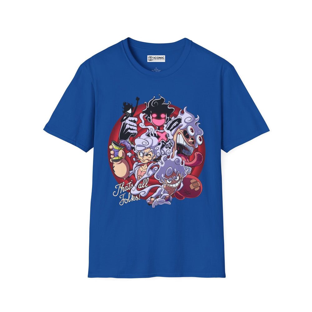 Sun God Luffy One Piece T-Shirt Printify