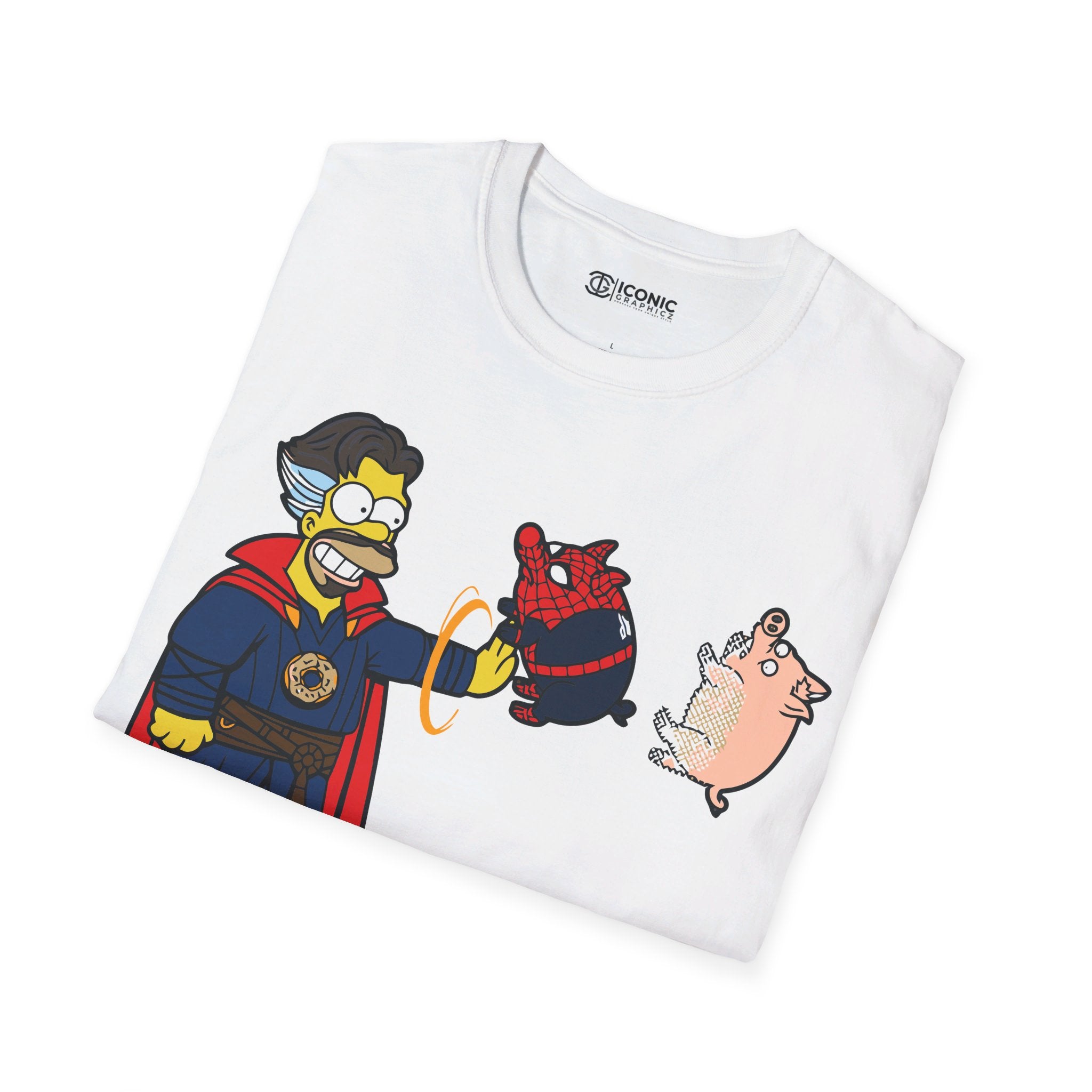 Homer Unisex Softstyle T-Shirt - IGZ Clothing 