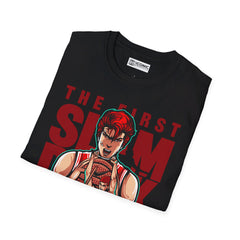 Slam Dunk Hanamichi Sakuragi Unisex Softstyle T-Shirt - IGZ Clothing 