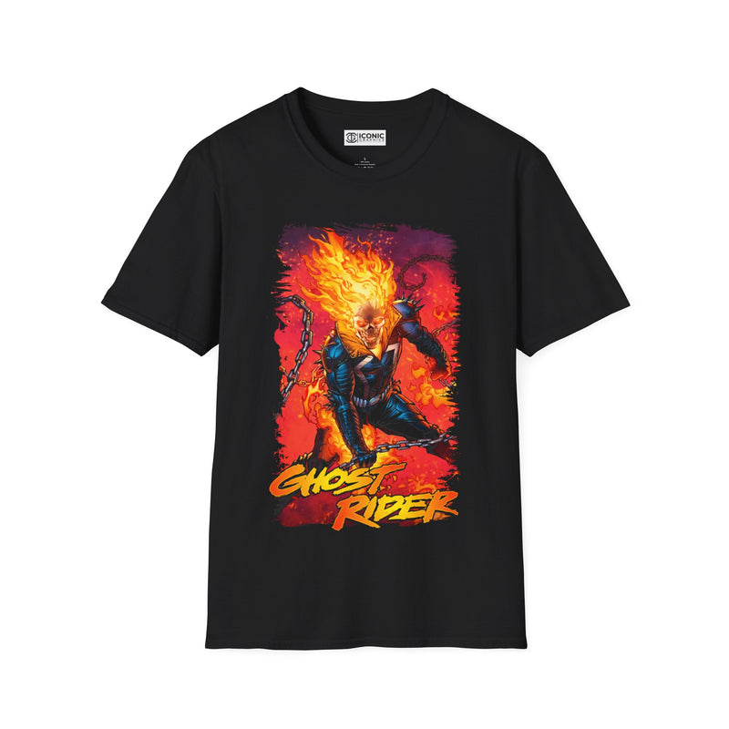 Ghost Rider Unisex Softstyle T-Shirt - IGZ Clothing 