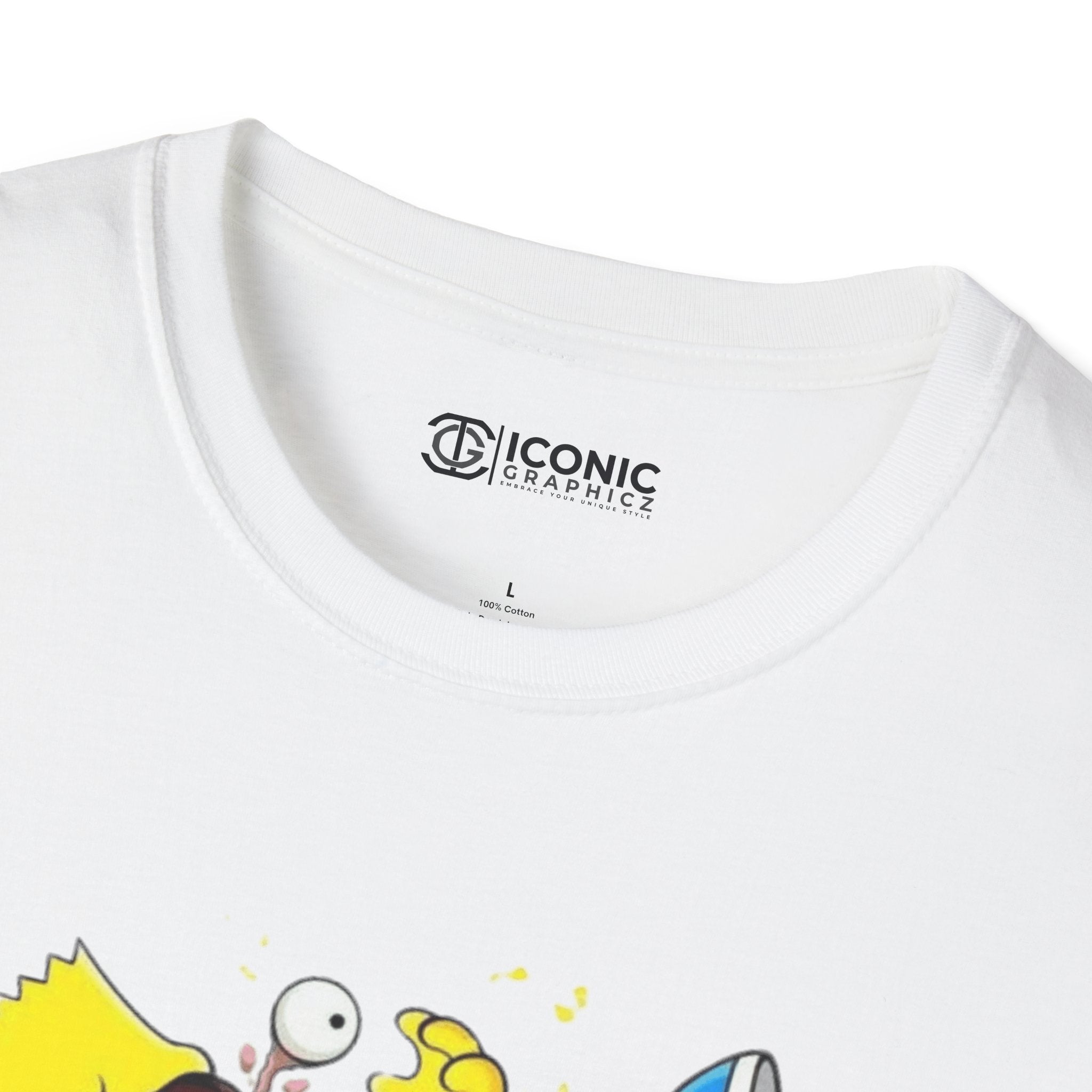 Simpsons Unisex Softstyle T-Shirt - IGZ Clothing 