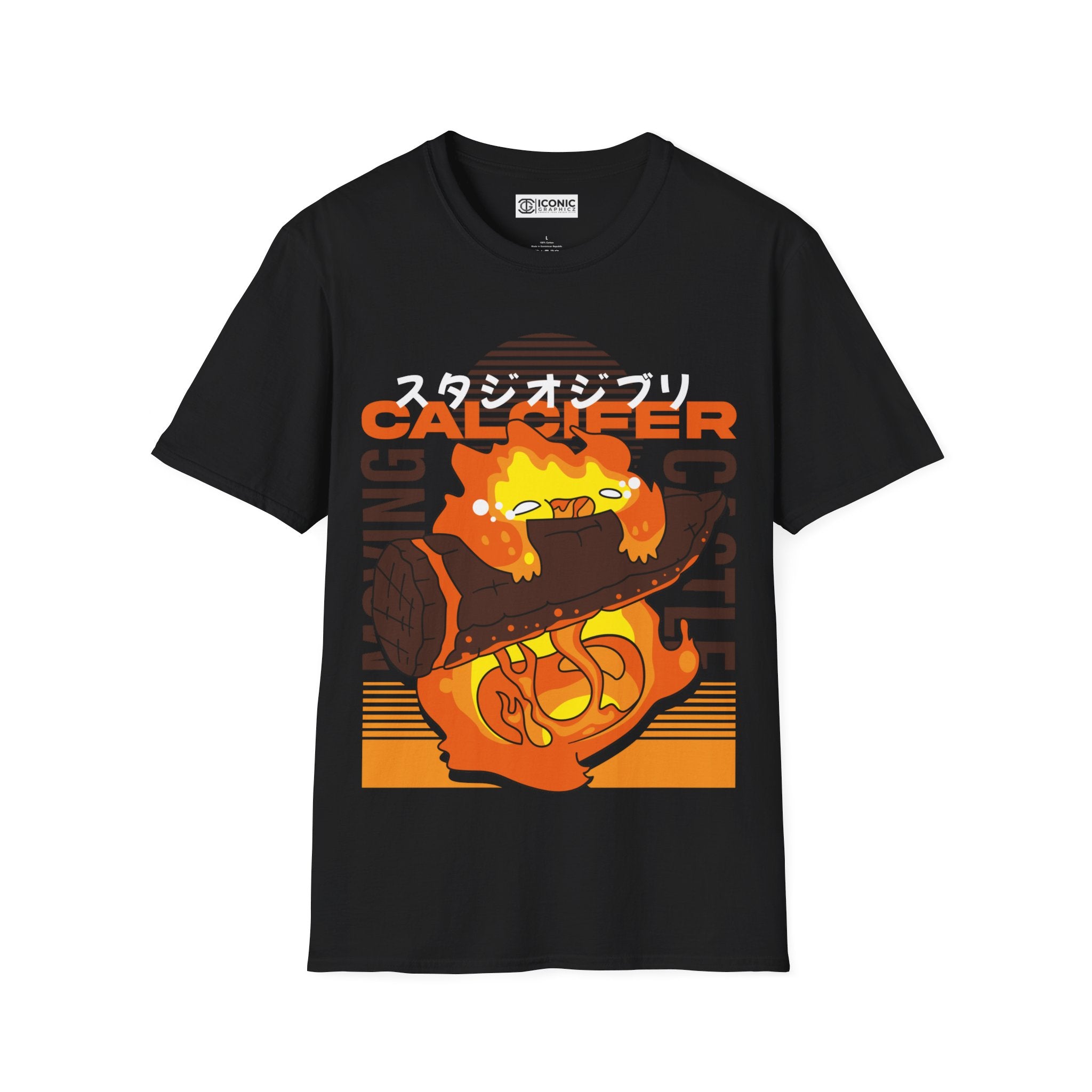 Calcifer Unisex Softstyle T-Shirt - IGZ Clothing 