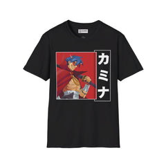 Gurren Lagann Kamina Unisex Softstyle T-Shirt - IGZ Clothing 