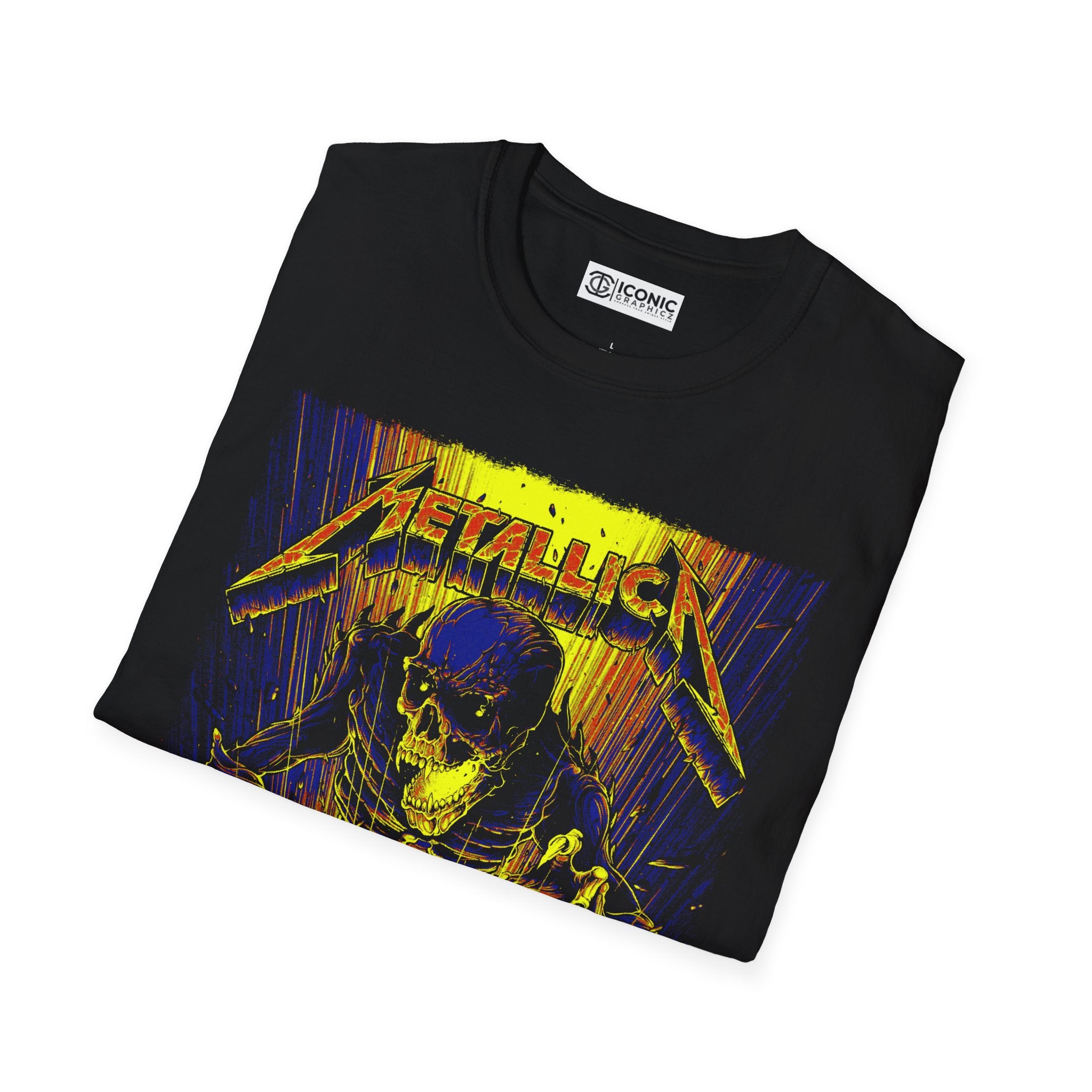 Metallica Unisex Softstyle T-Shirt - IGZ Clothing 