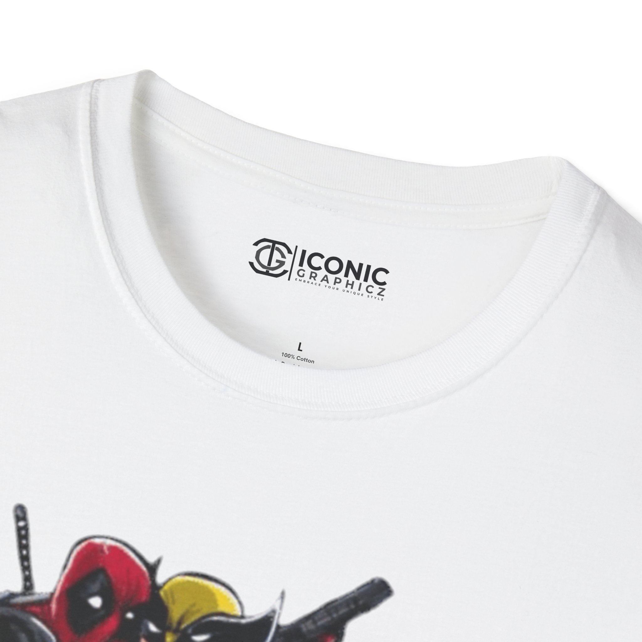 Deadpool & Wolverine Unisex Softstyle T-Shirt - IGZ Clothing 