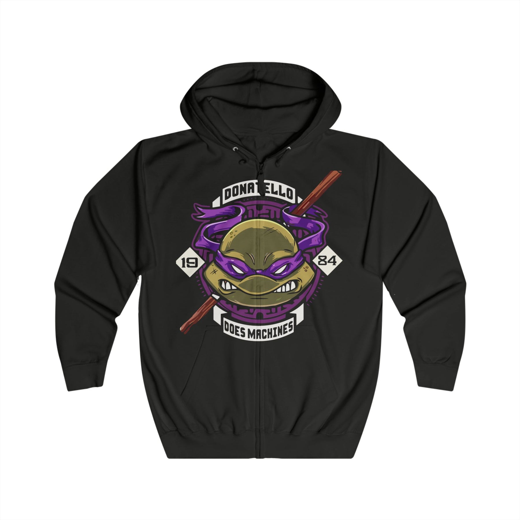 TMNT Unisex Full Zip Hoodie