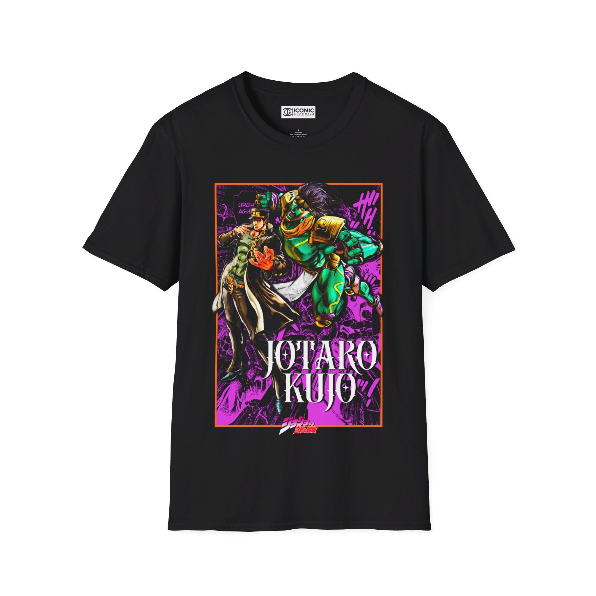 Jotaro Unisex Softstyle T-Shirt - IGZ Clothing 