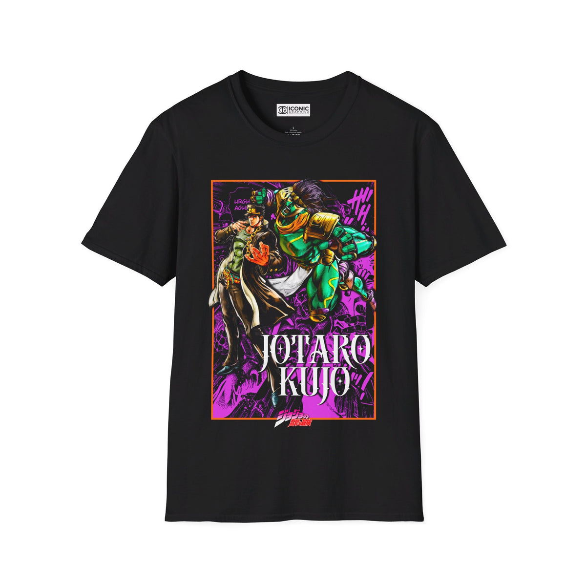 Jotaro Unisex Softstyle T-Shirt - IGZ Clothing 