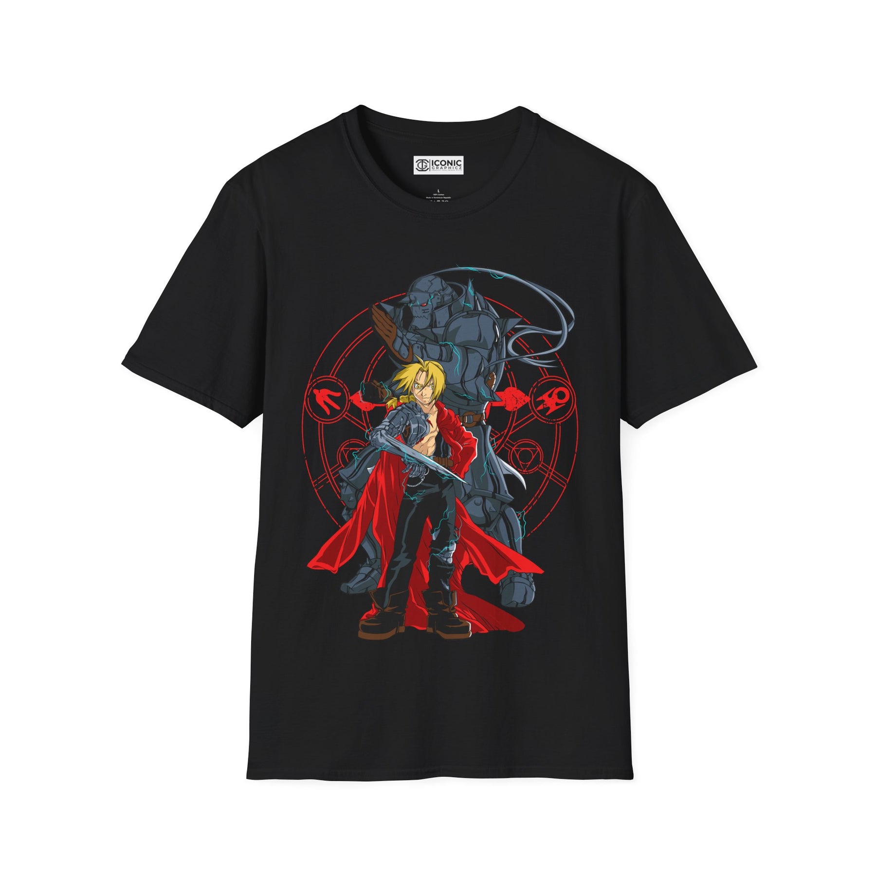 Edward & Alphonse Fullmetal Alchemist T-Shirt - 