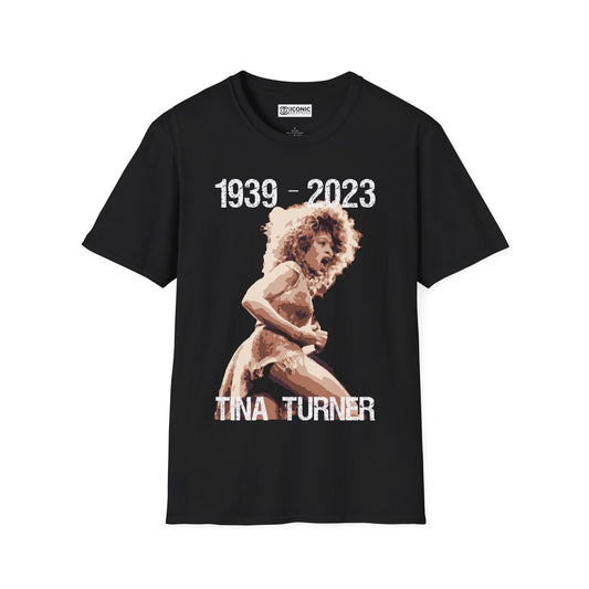 Tina Turner Unisex Softstyle T-Shirt - IGZ Clothing 