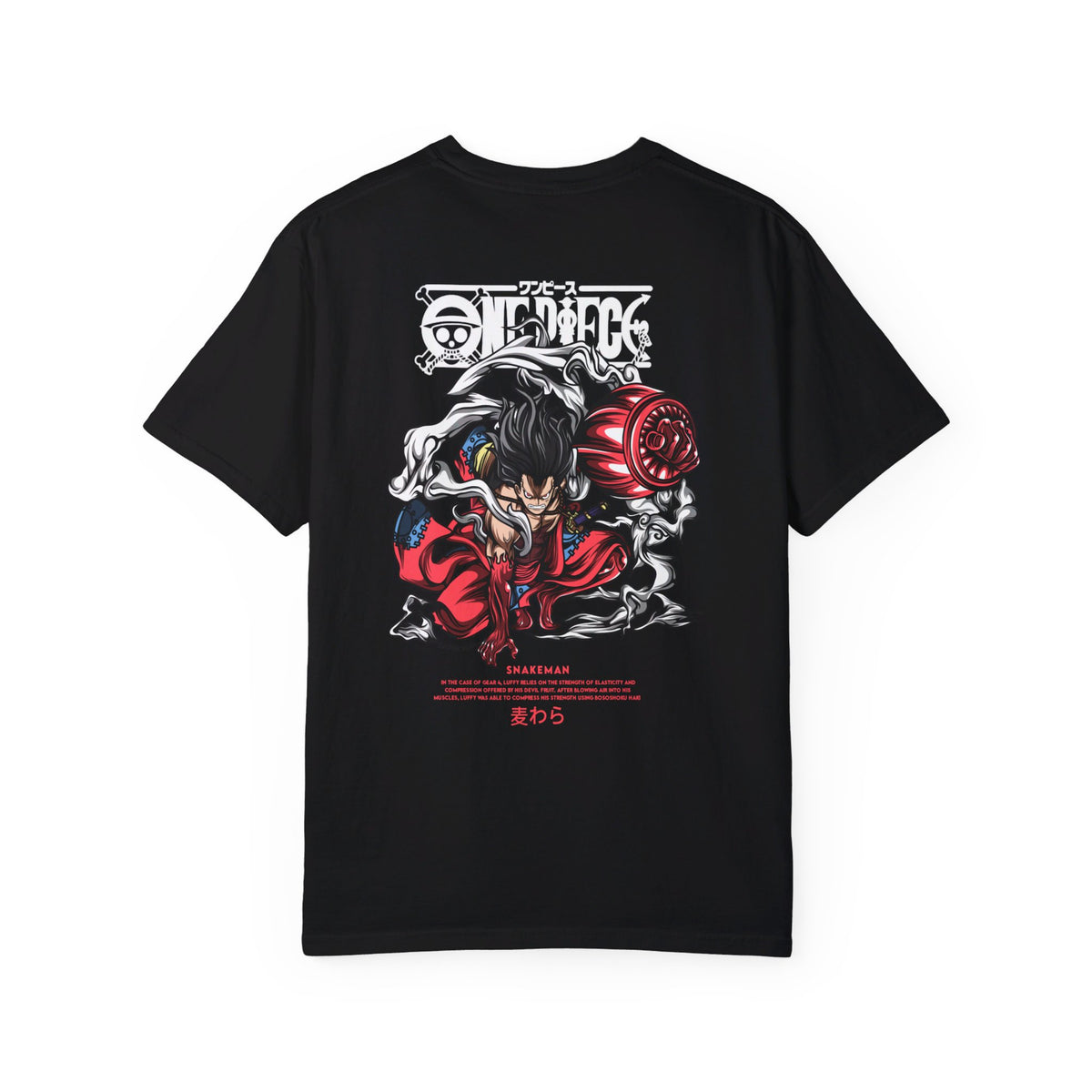 Luffy Snakeman Unisex Garment-Dyed T-shirt - IGZ Clothing 