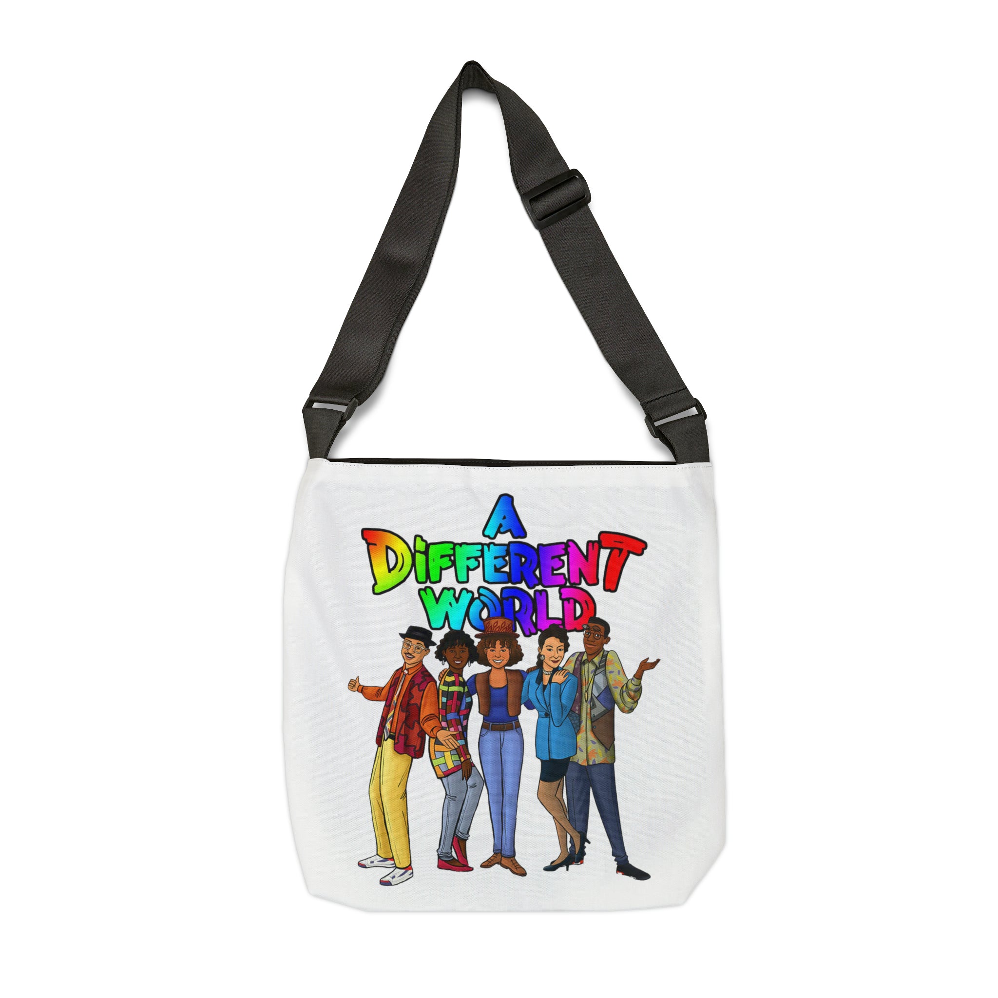 A different world Adjustable Tote Bag (AOP) - Premium Bags from - Just $45! Shop now at IGZ Clothing 