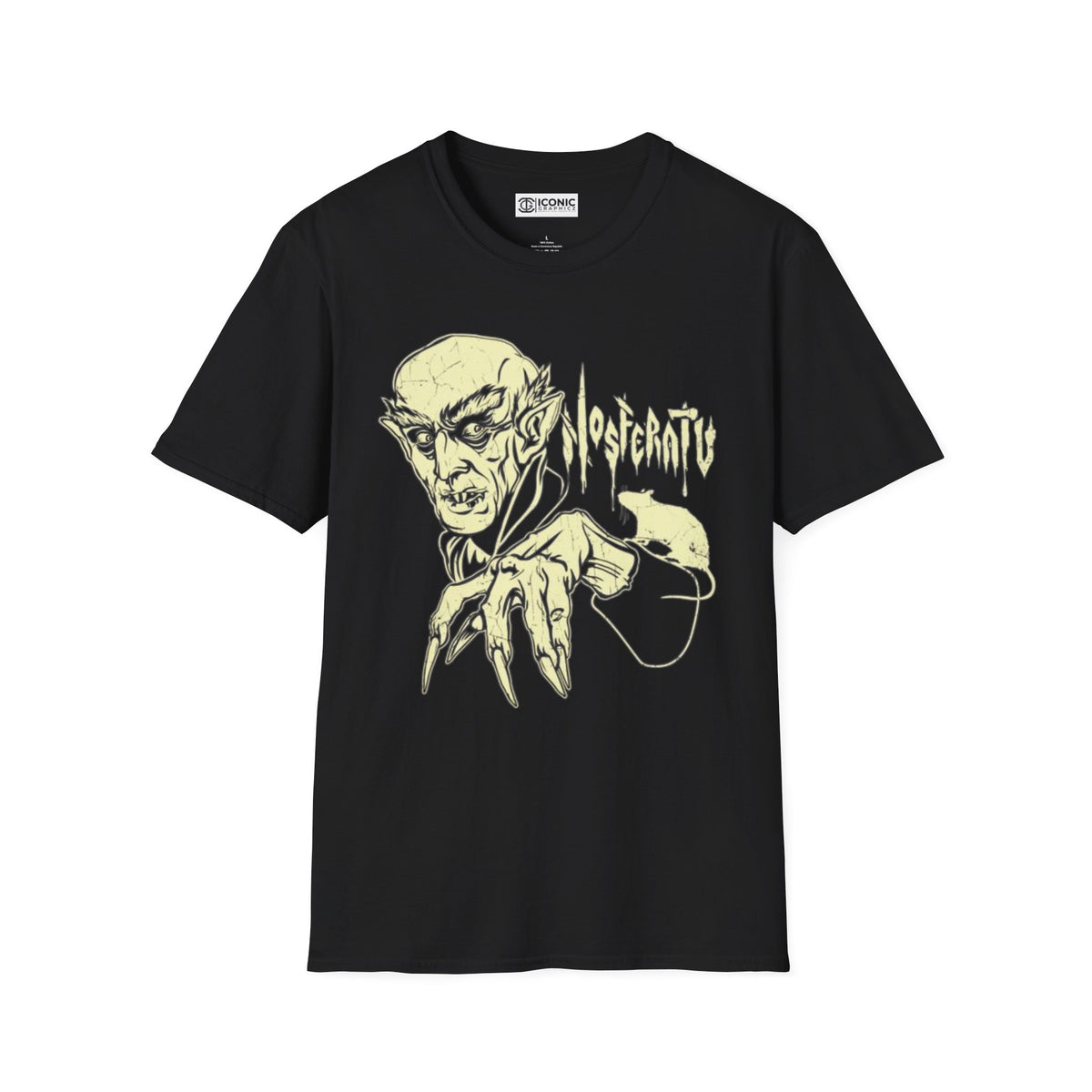 Nosferatu Unisex Softstyle T-Shirt - IGZ Clothing 