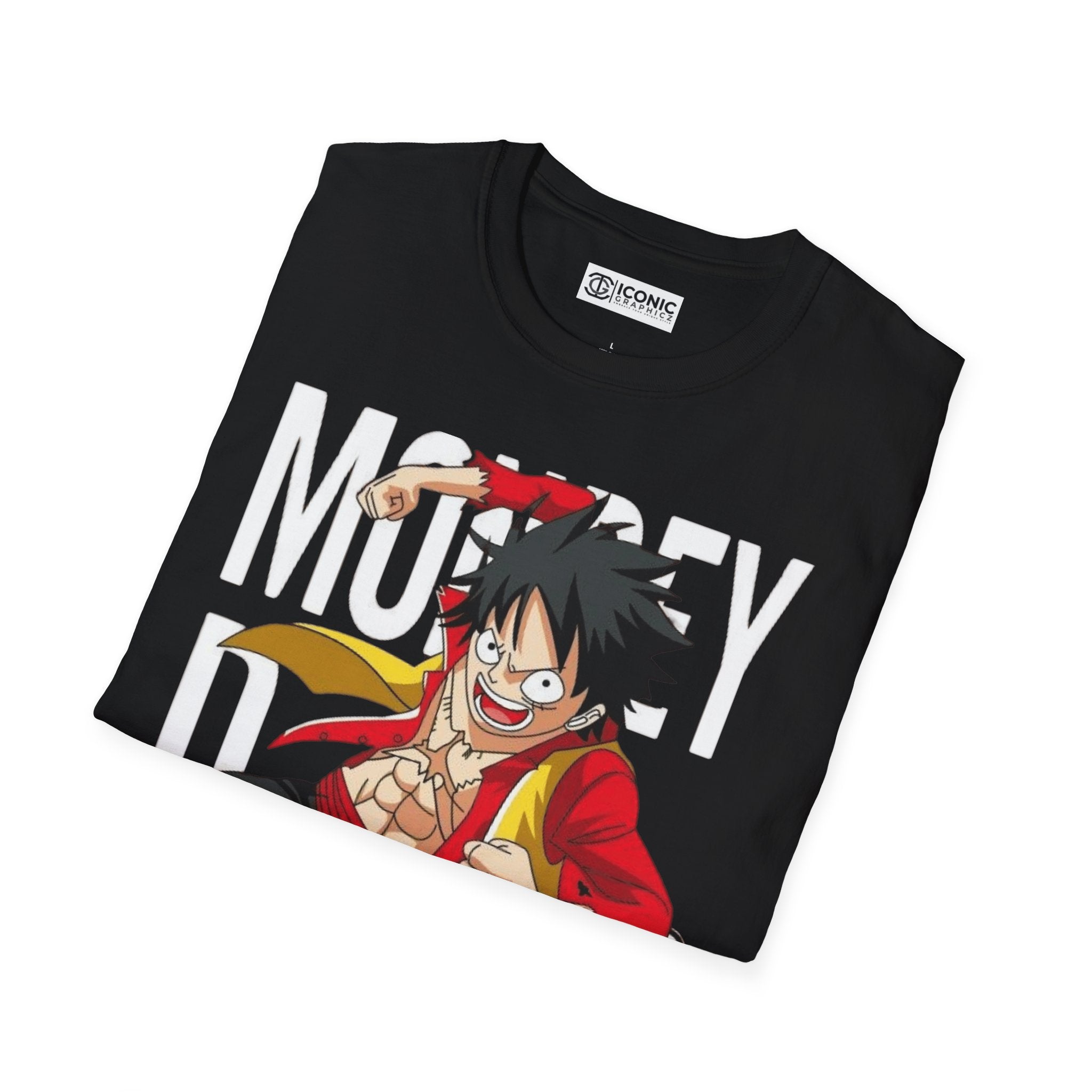 Luffy Unisex Softstyle T-Shirt - IGZ Clothing 