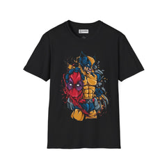 Deadpool & Wolverine Unisex Softstyle T-Shirt - IGZ Clothing 